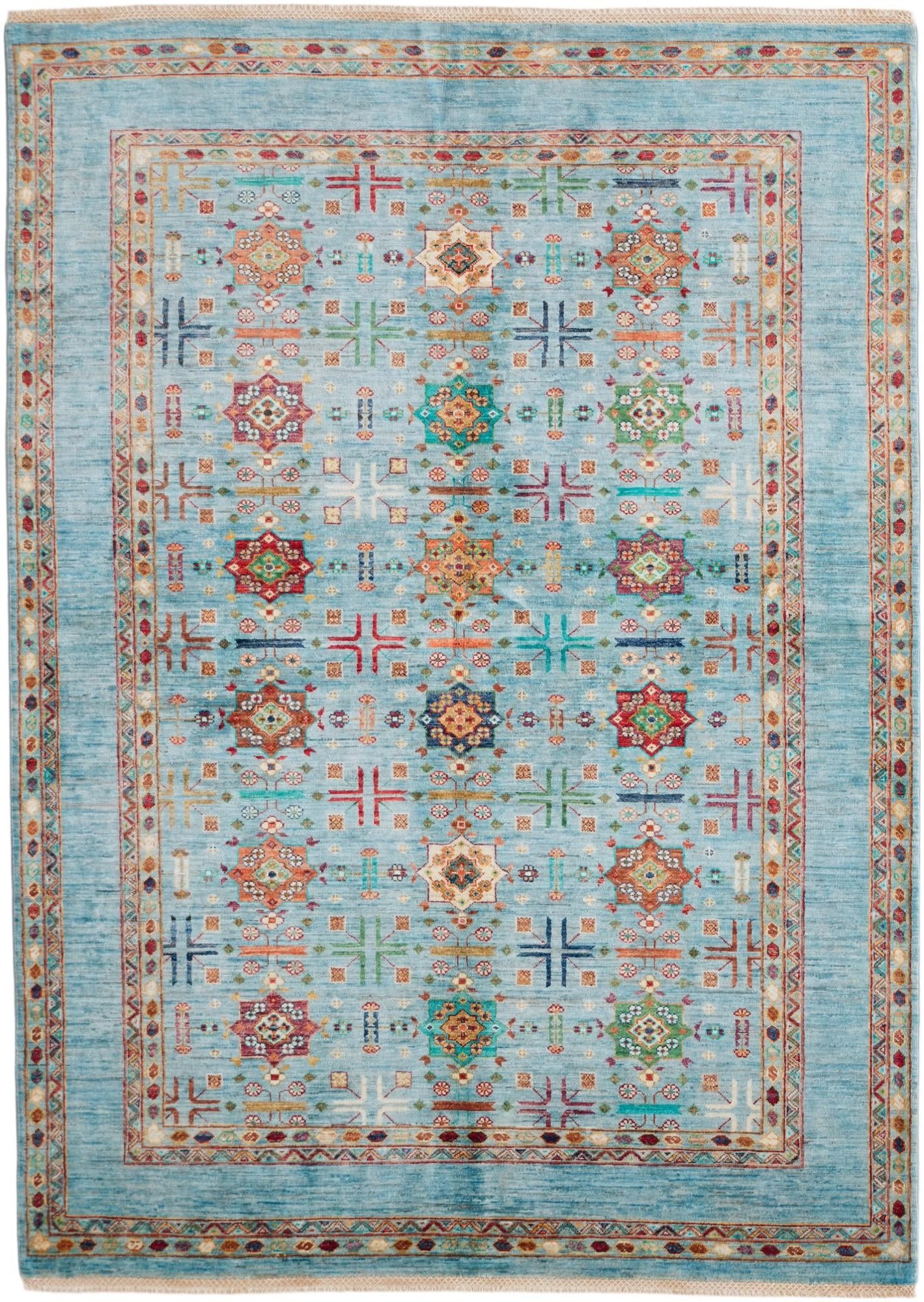 5' 9 x 8' 1 Hand Knotted Ariana Ziegler Rug