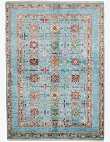 5' 9 x 8' 1 Hand Knotted Ariana Ziegler Rug