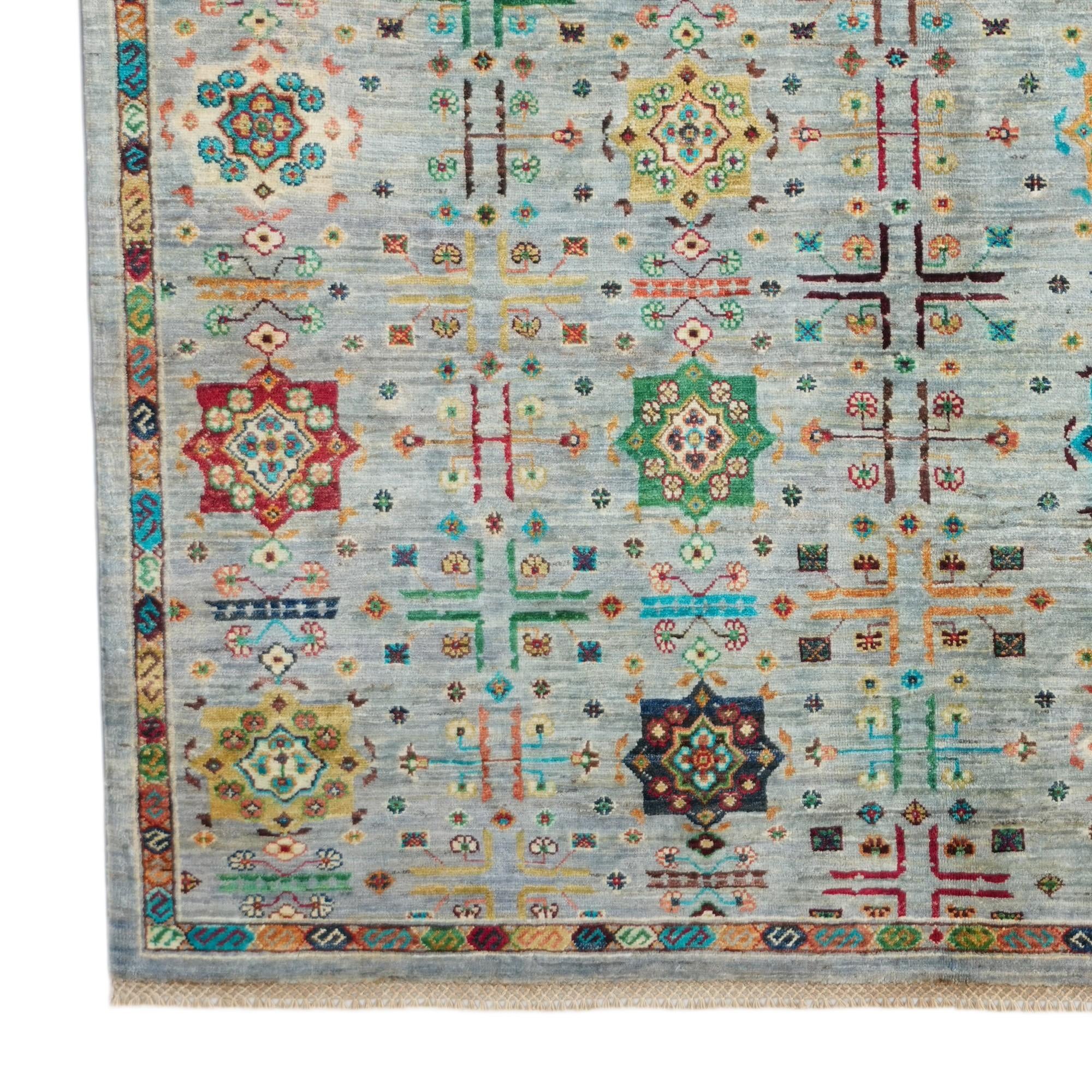 175cm x 235cm Hand Knotted Ariana Ziegler Rug