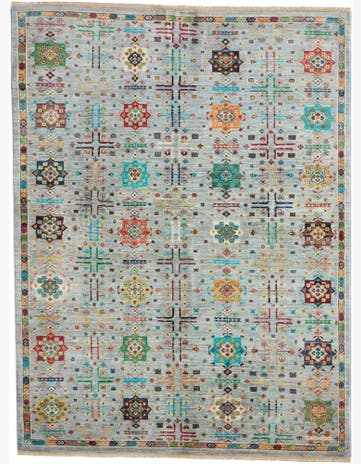 5' 9 x 7' 9 Hand Knotted Ariana Ziegler Rug