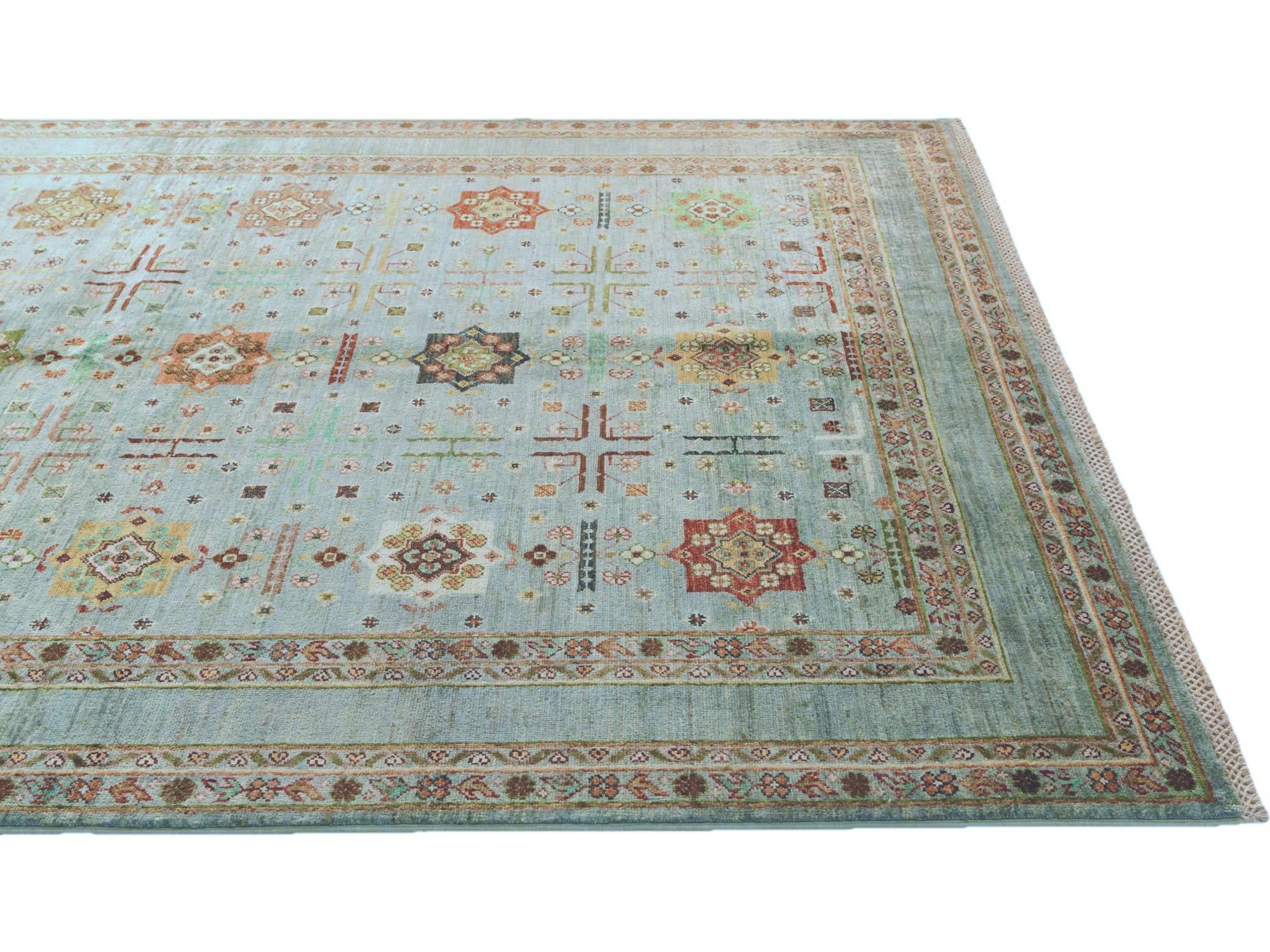 5' 8 x 8' 6 Hand Knotted Ariana Ziegler Rug