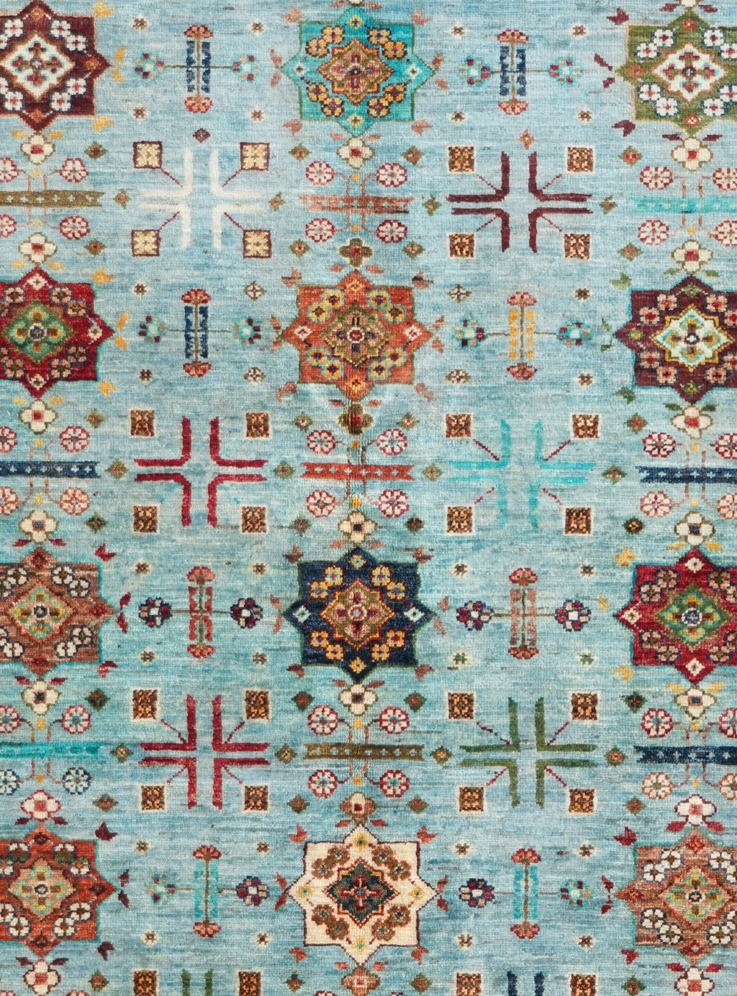 5' 10 x 8' 1 Hand Knotted Ariana Ziegler Rug