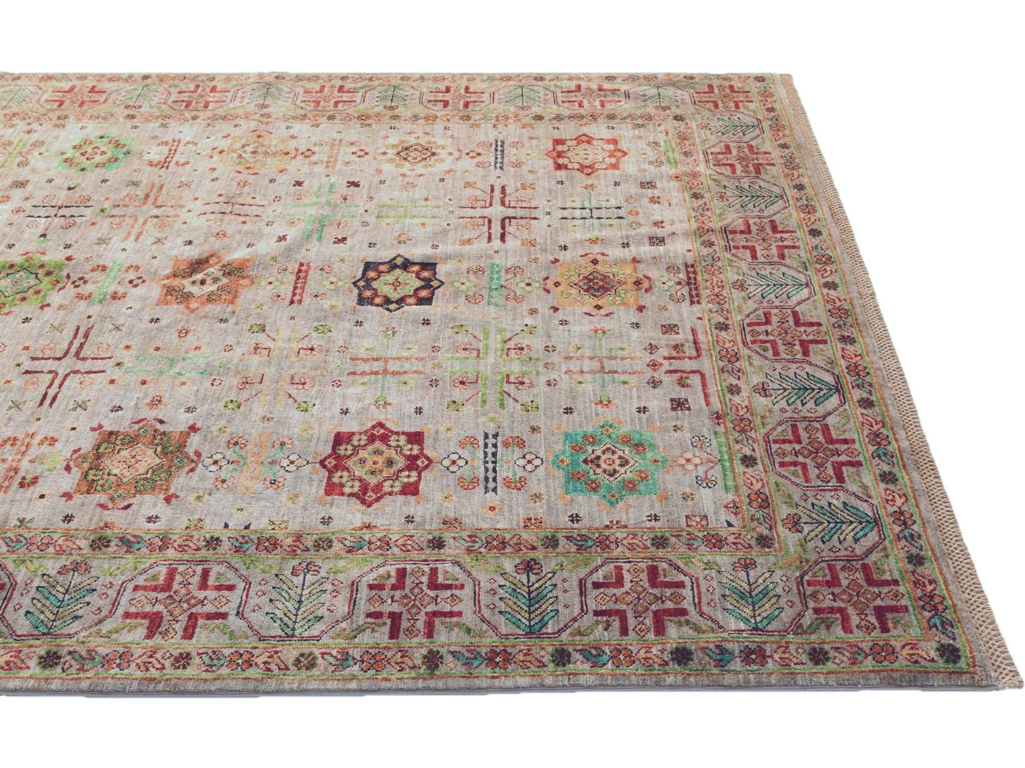 5' 7 x 8' Hand Knotted Ariana Ziegler Rug