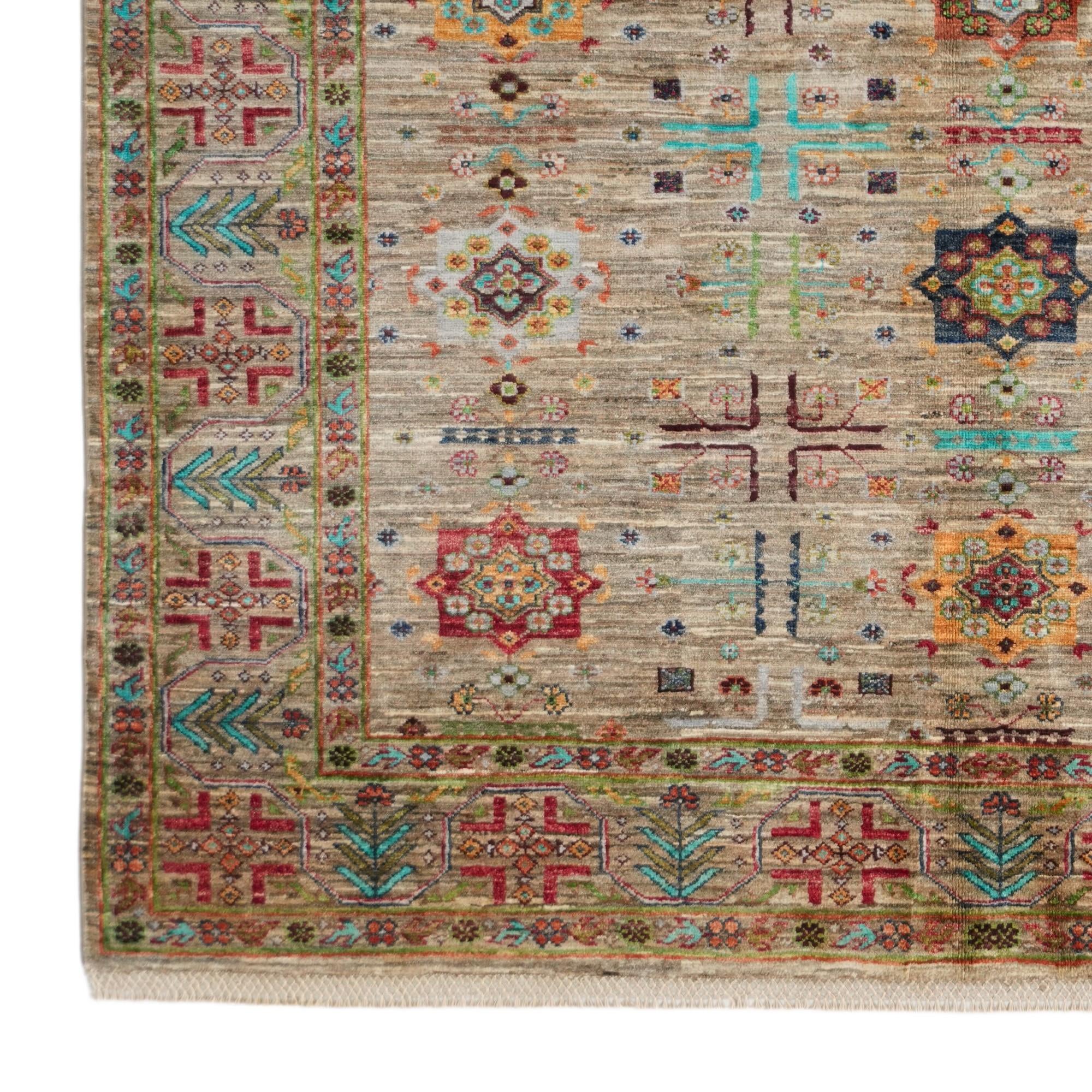 5' 10 x 7' 6 Hand Knotted Ariana Ziegler Rug