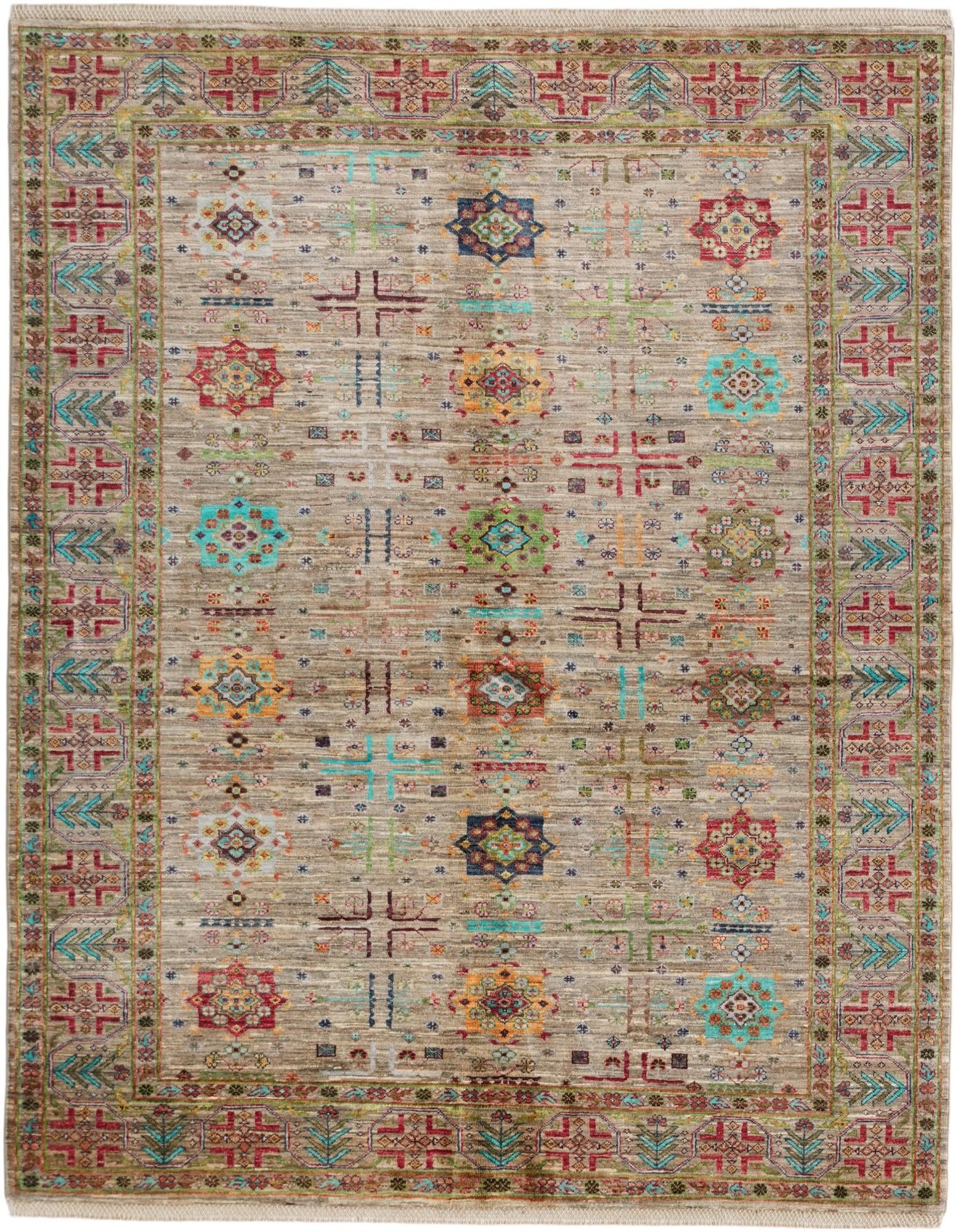 5' 10 x 7' 6 Hand Knotted Ariana Ziegler Rug