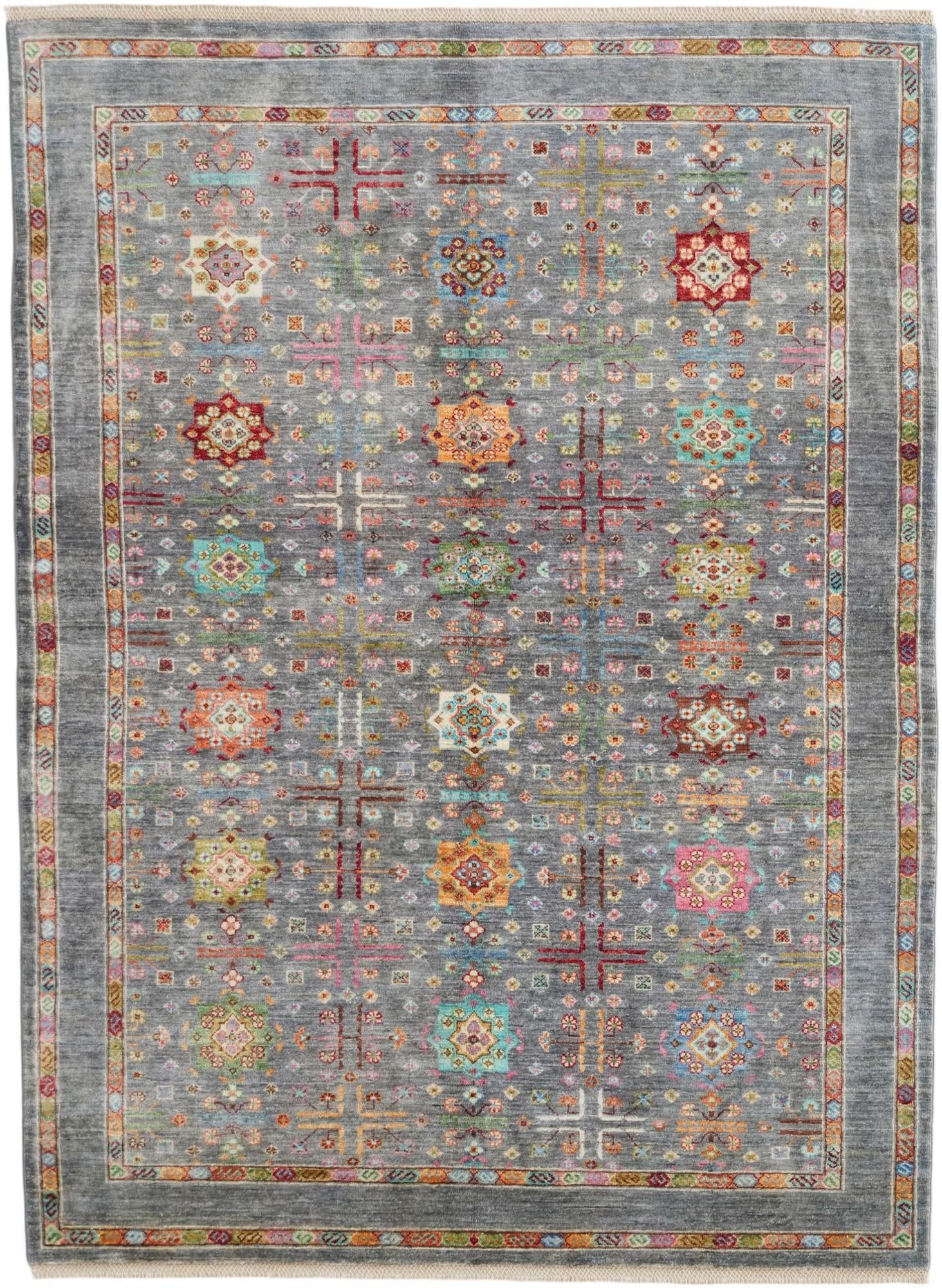 5' 9 x 7' 10 Hand Knotted Ariana Ziegler Rug
