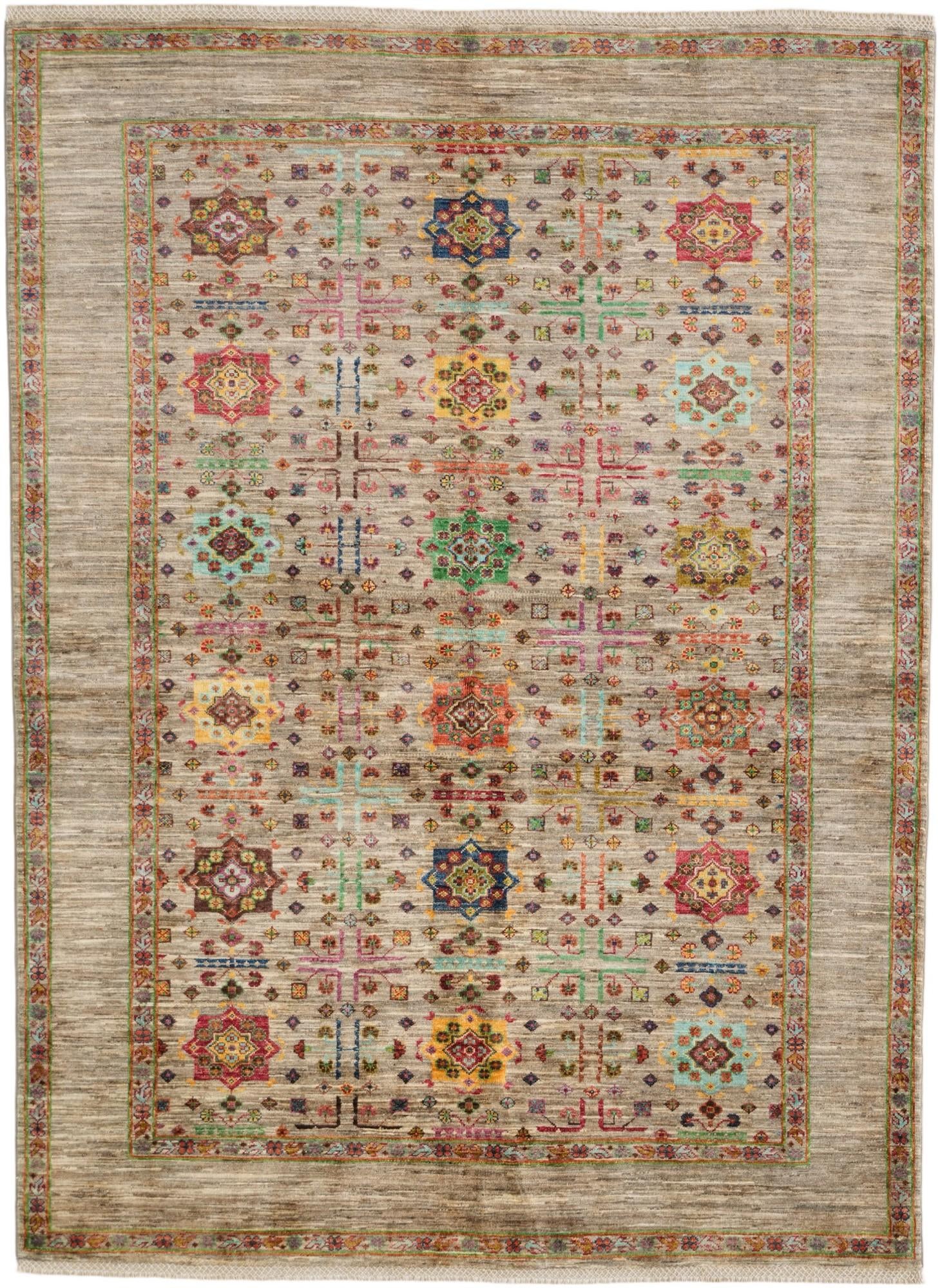 5' 10 x 8' Hand Knotted Ariana Ziegler Rug