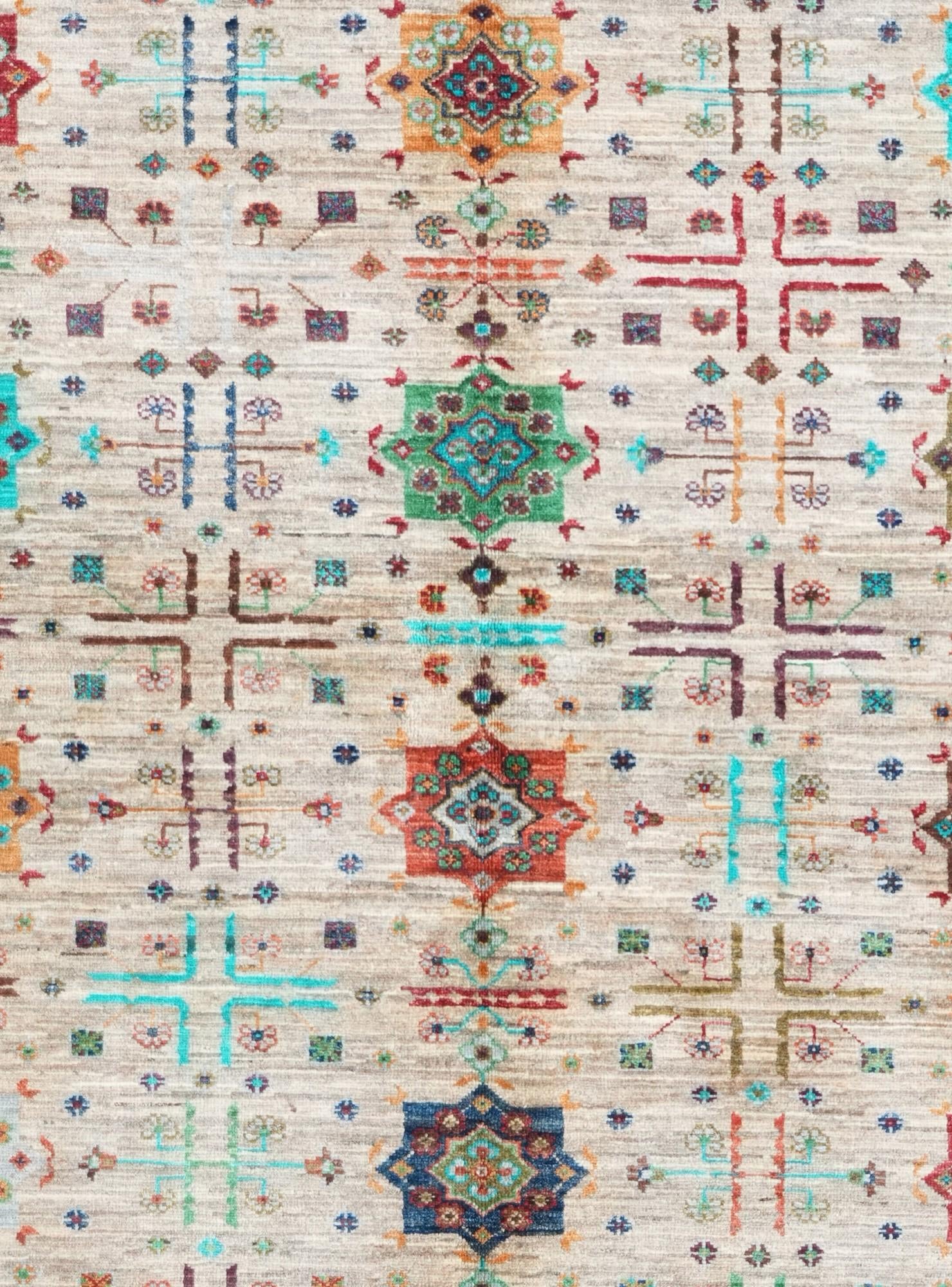 5' 9 x 7' 6 Hand Knotted Ariana Ziegler Rug