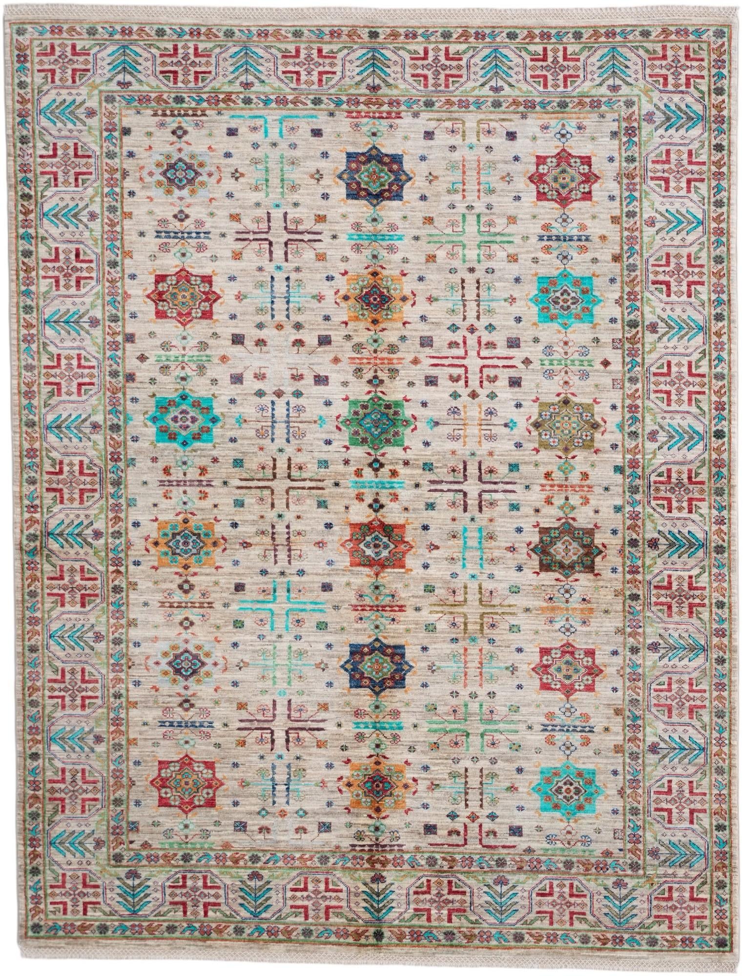 5' 9 x 7' 6 Hand Knotted Ariana Ziegler Rug