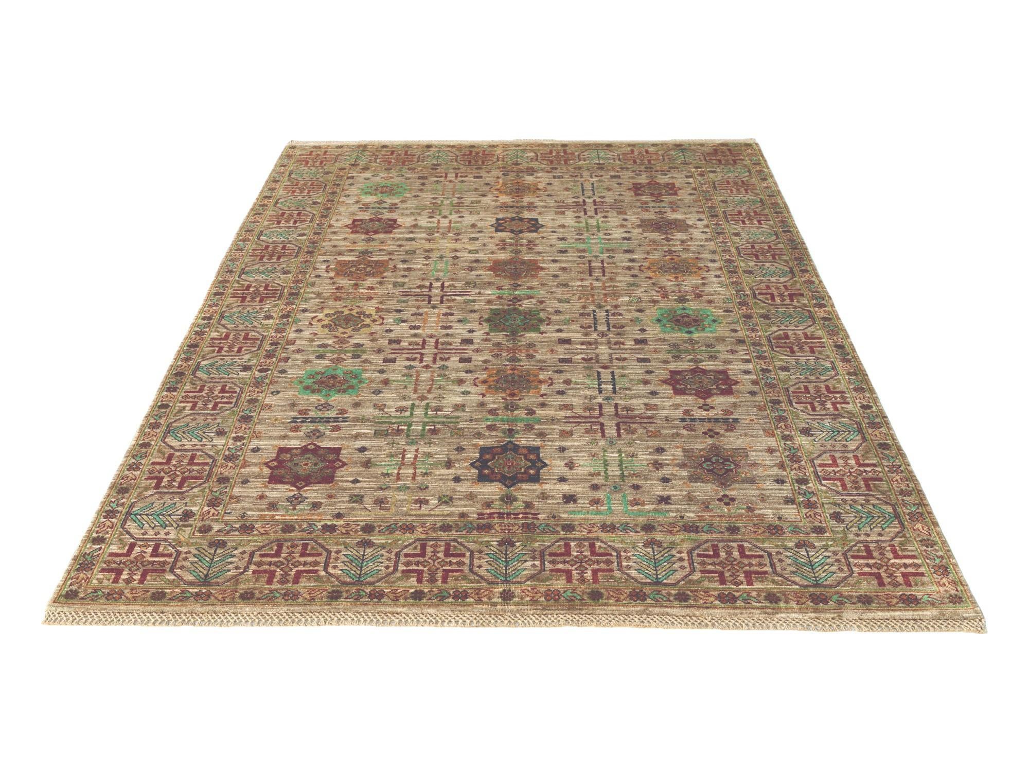 5' 10 x 8' Hand Knotted Ariana Ziegler Rug
