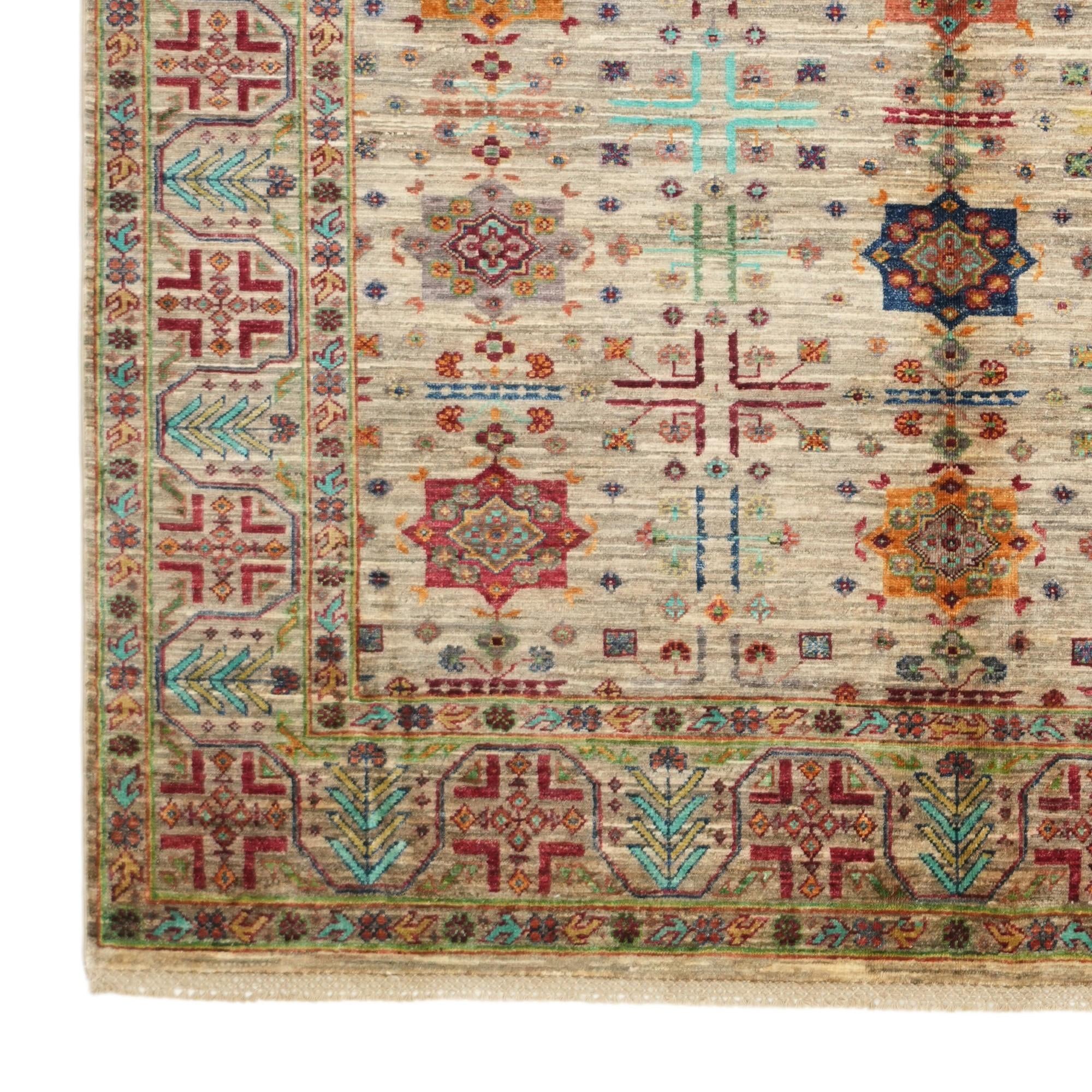 5' 10 x 8' Hand Knotted Ariana Ziegler Rug