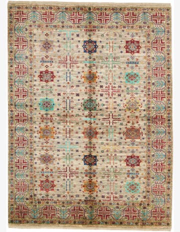 5' 10 x 8' Hand Knotted Ariana Ziegler Rug