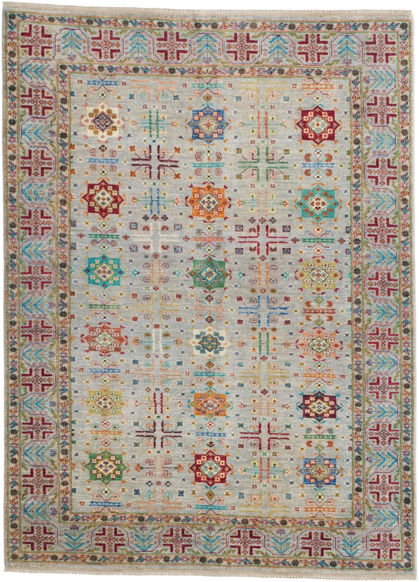 5' 8 x 7' 10 Hand Knotted Ariana Ziegler Rug