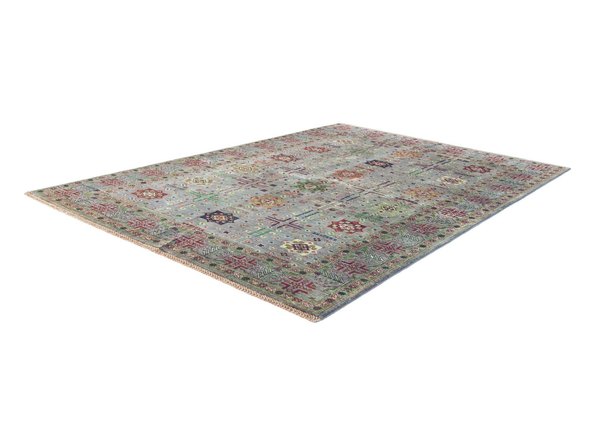 5' 9 x 8' Hand Knotted Ariana Ziegler Rug