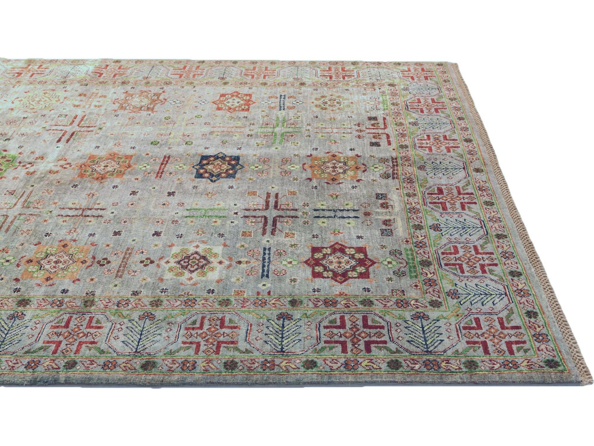 5' 9 x 8' Hand Knotted Ariana Ziegler Rug