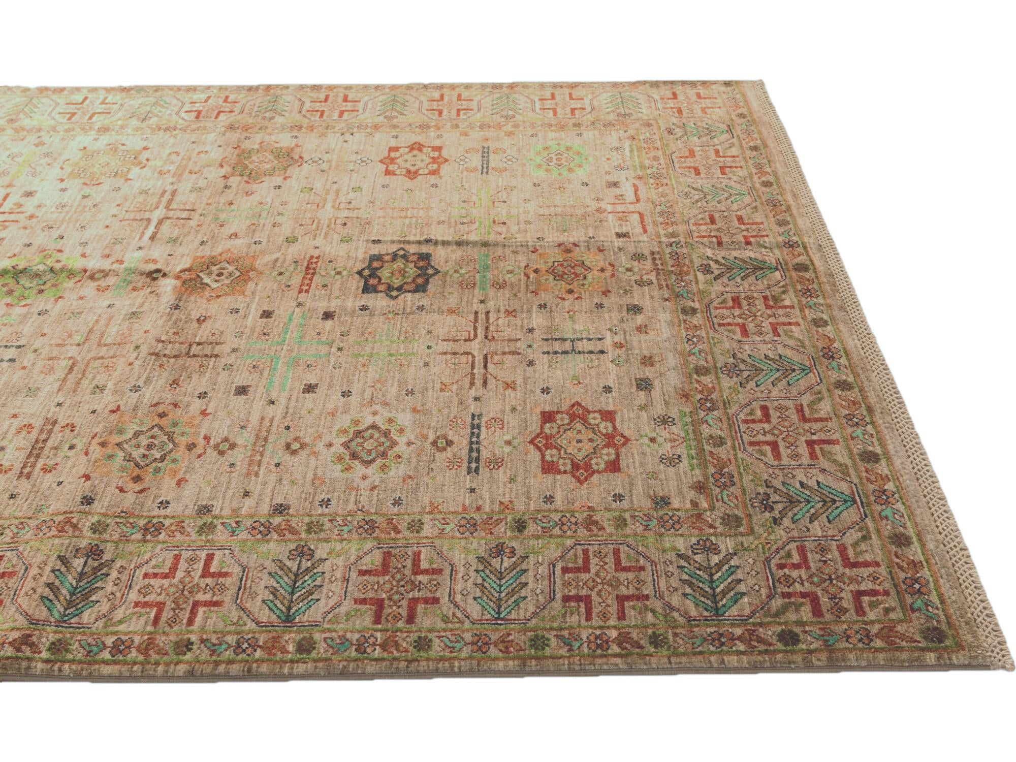5' 9 x 7' 6 Hand Knotted Ariana Ziegler Rug