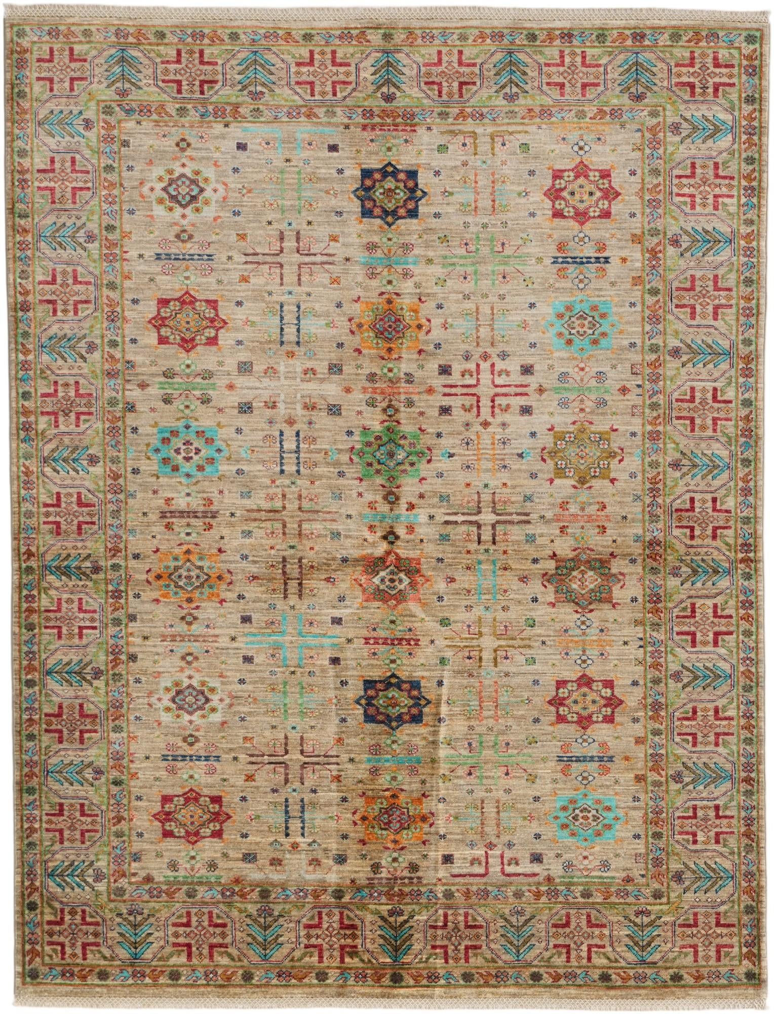 5' 9 x 7' 6 Hand Knotted Ariana Ziegler Rug