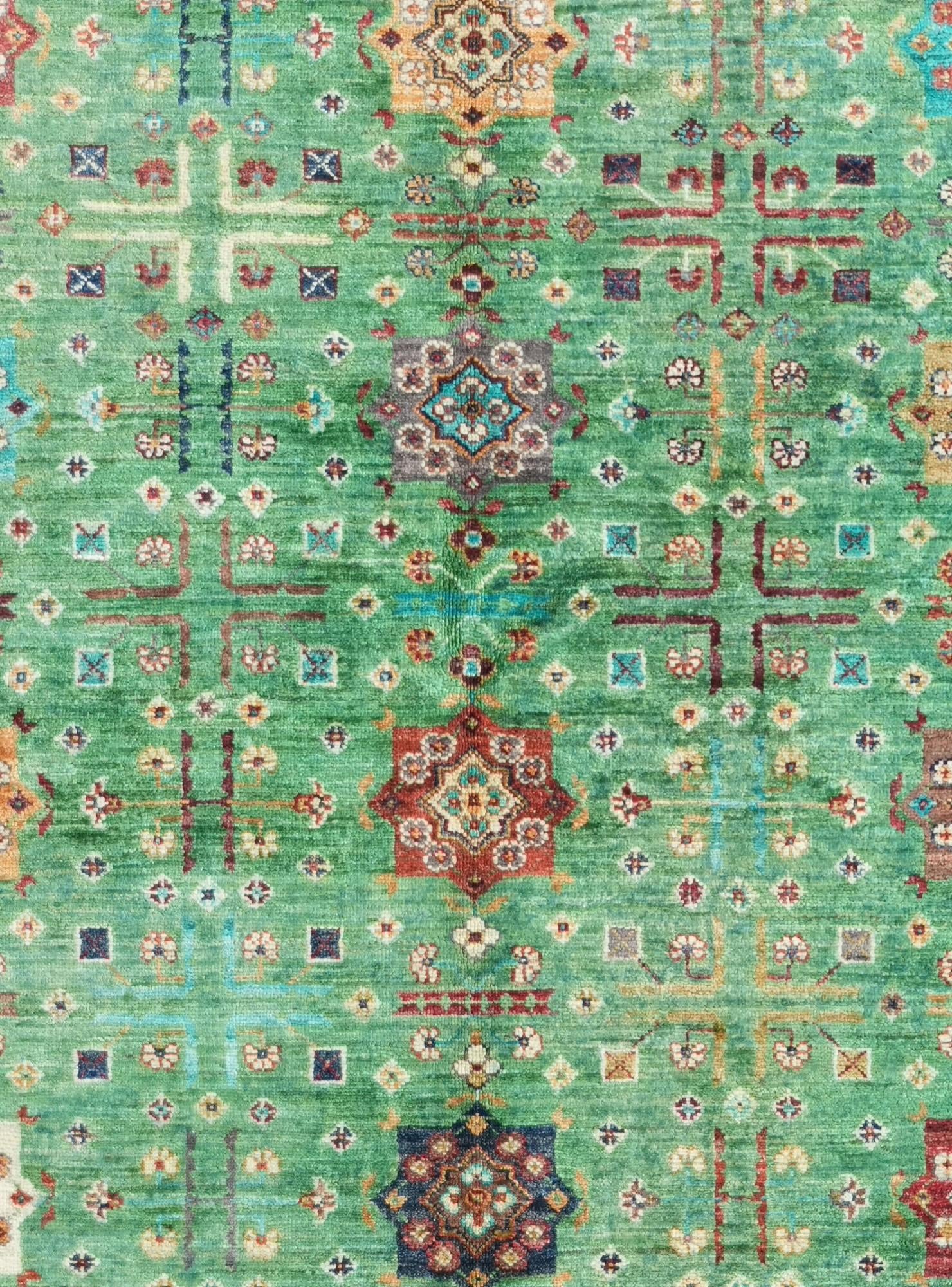 5' 10 x 8' Hand Knotted Ariana Ziegler Rug