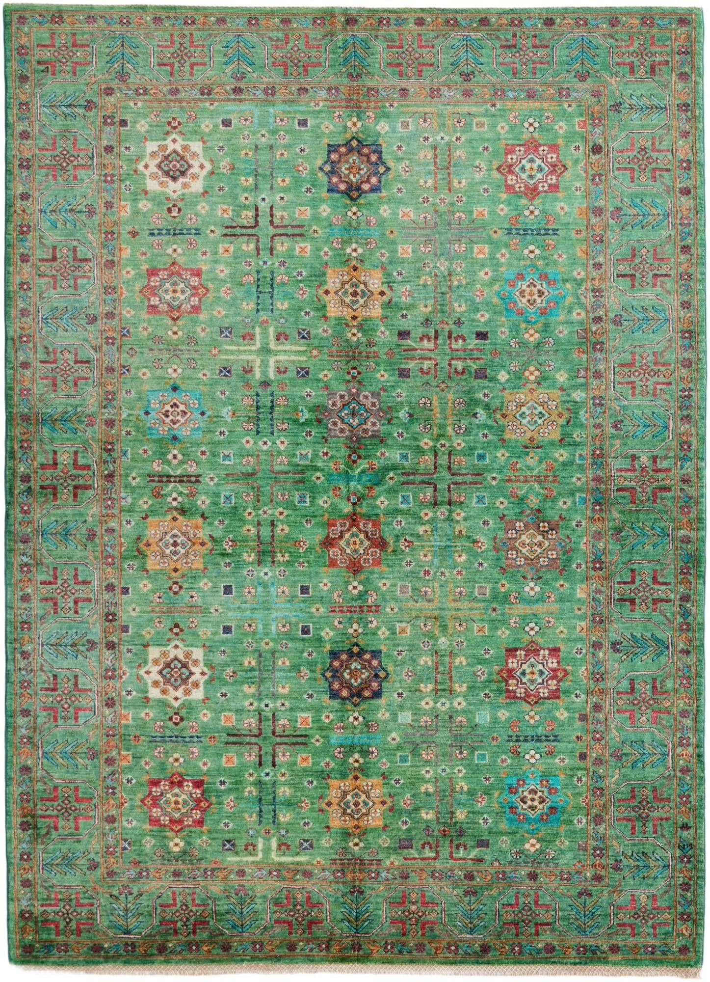 5' 10 x 8' Hand Knotted Ariana Ziegler Rug