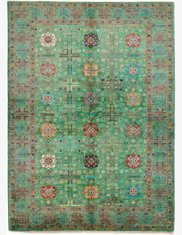 5' 10 x 8' Hand Knotted Ariana Ziegler Rug
