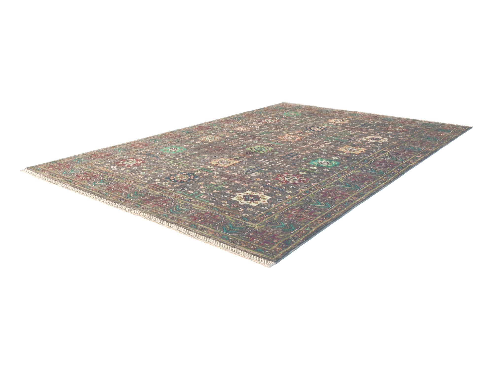 5' 8 x 8' Hand Knotted Ariana Ziegler Rug