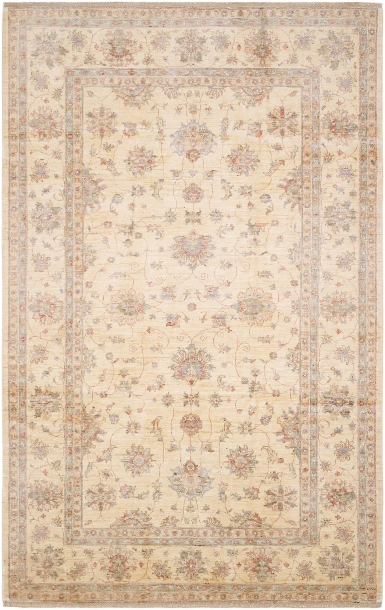 6' x 9' 7 Hand Knotted Ariana Ziegler Rug