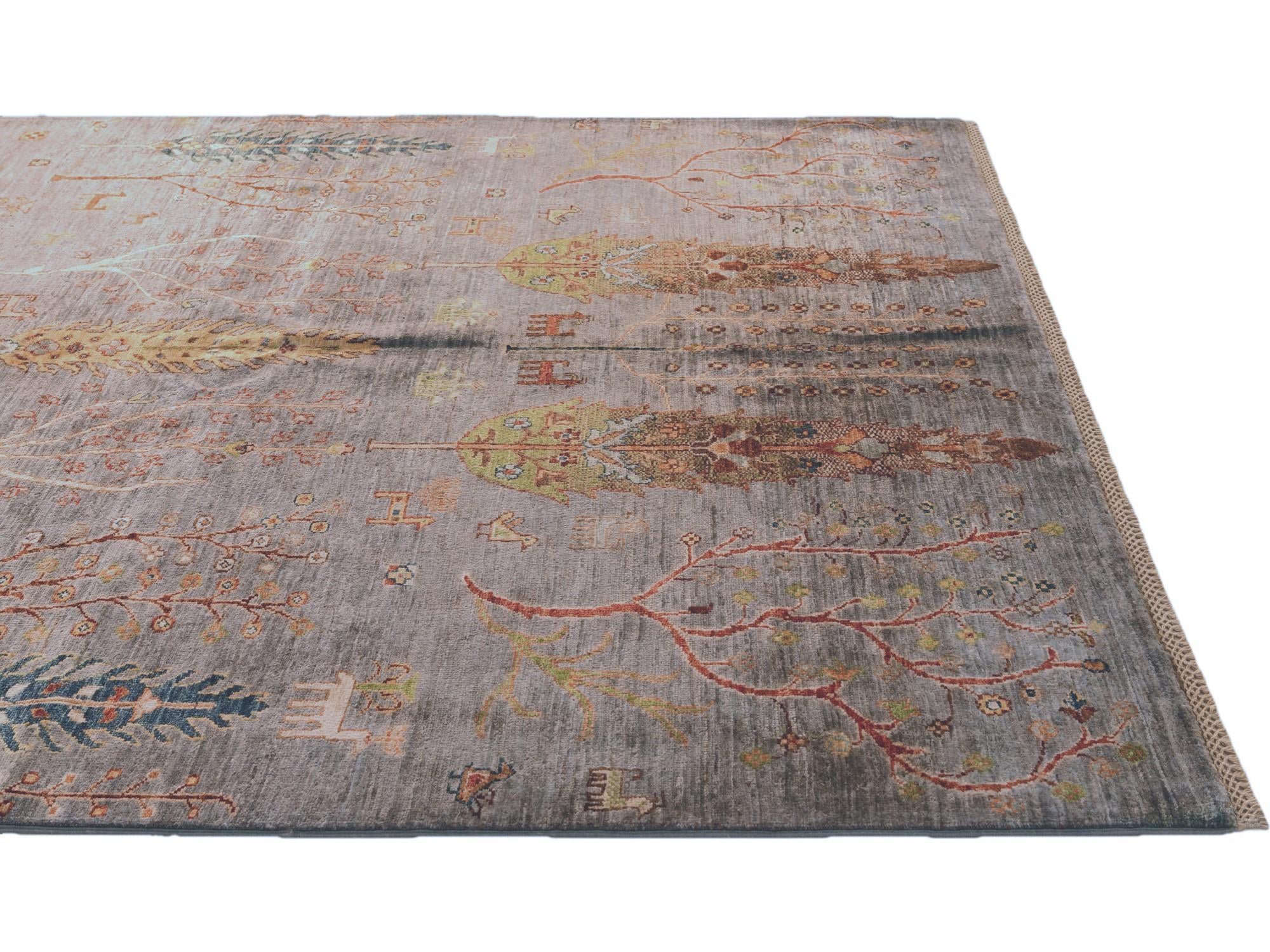 5' 9 x 7' 10 Hand Knotted Ariana Ziegler Rug