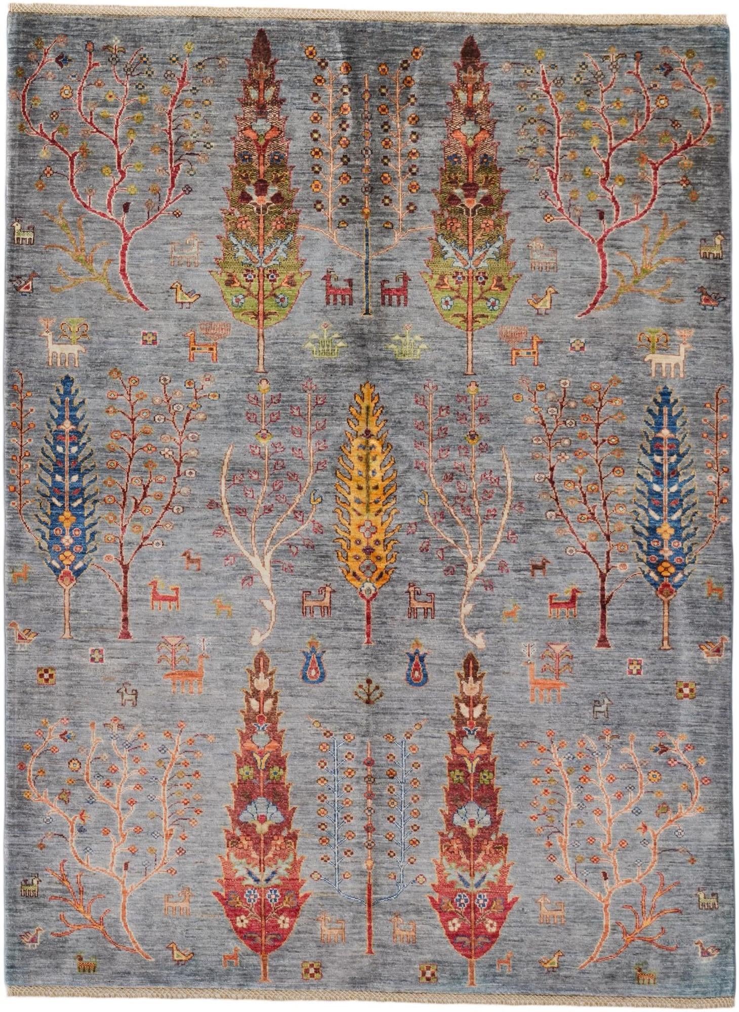 5' 9 x 7' 10 Hand Knotted Ariana Ziegler Rug