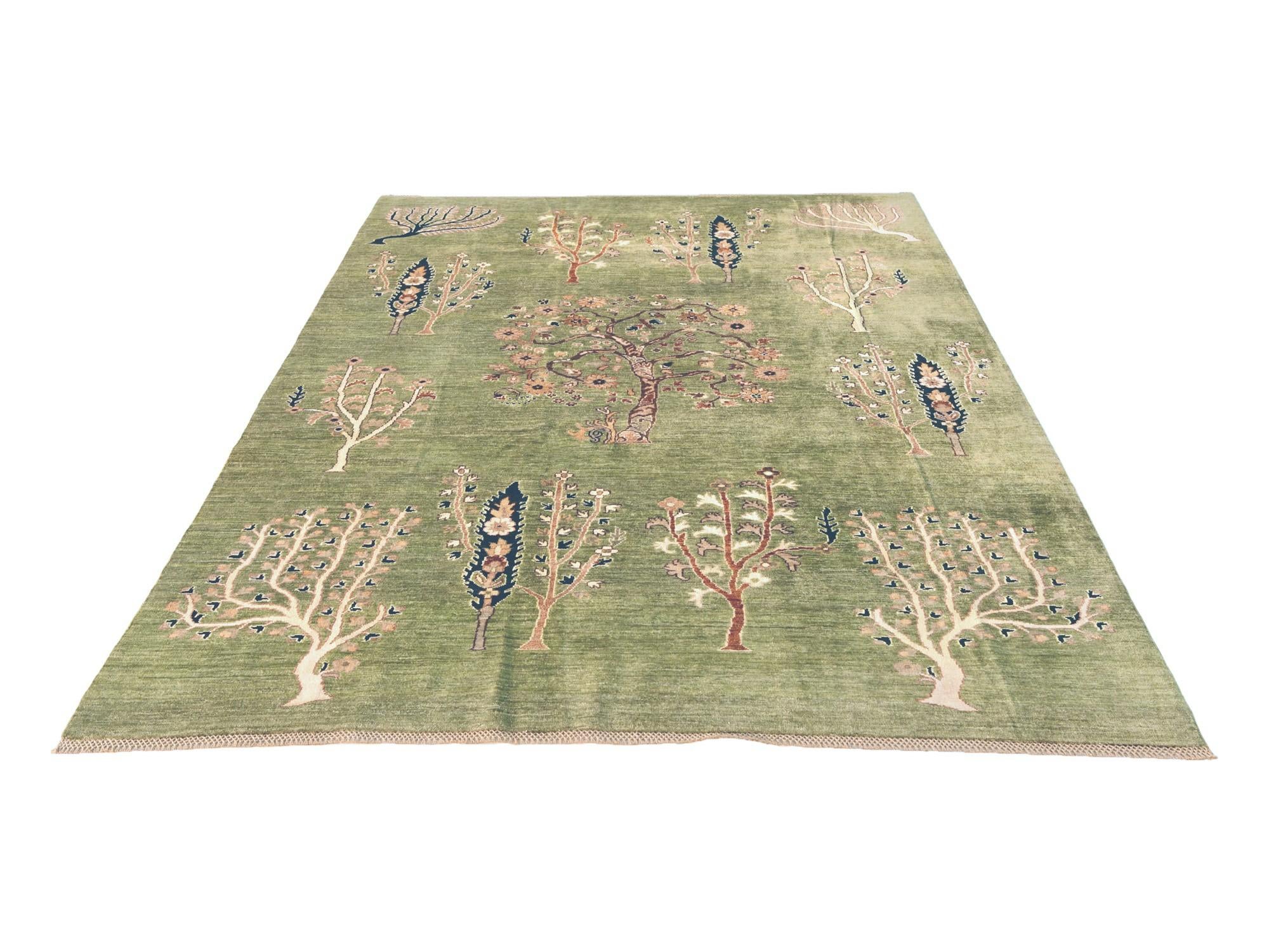 6' 8 x 9' 10 Hand Knotted Ariana Ziegler Rug