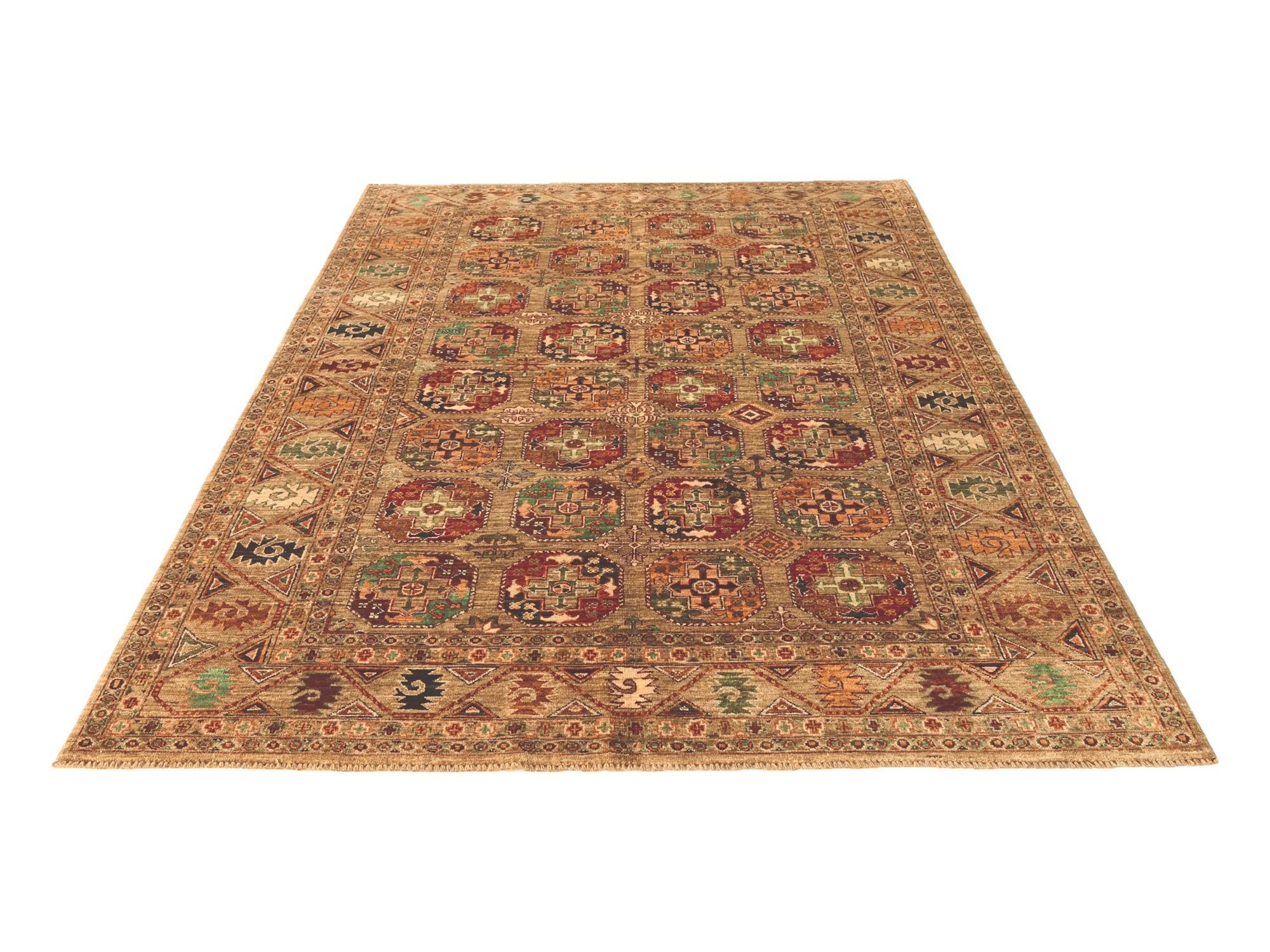 5' 9 x 8' 4 Hand Knotted Ariana Ziegler Rug