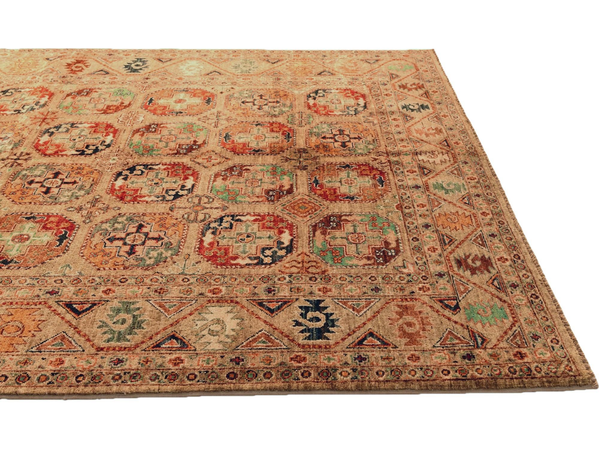 5' 9 x 8' 4 Hand Knotted Ariana Ziegler Rug