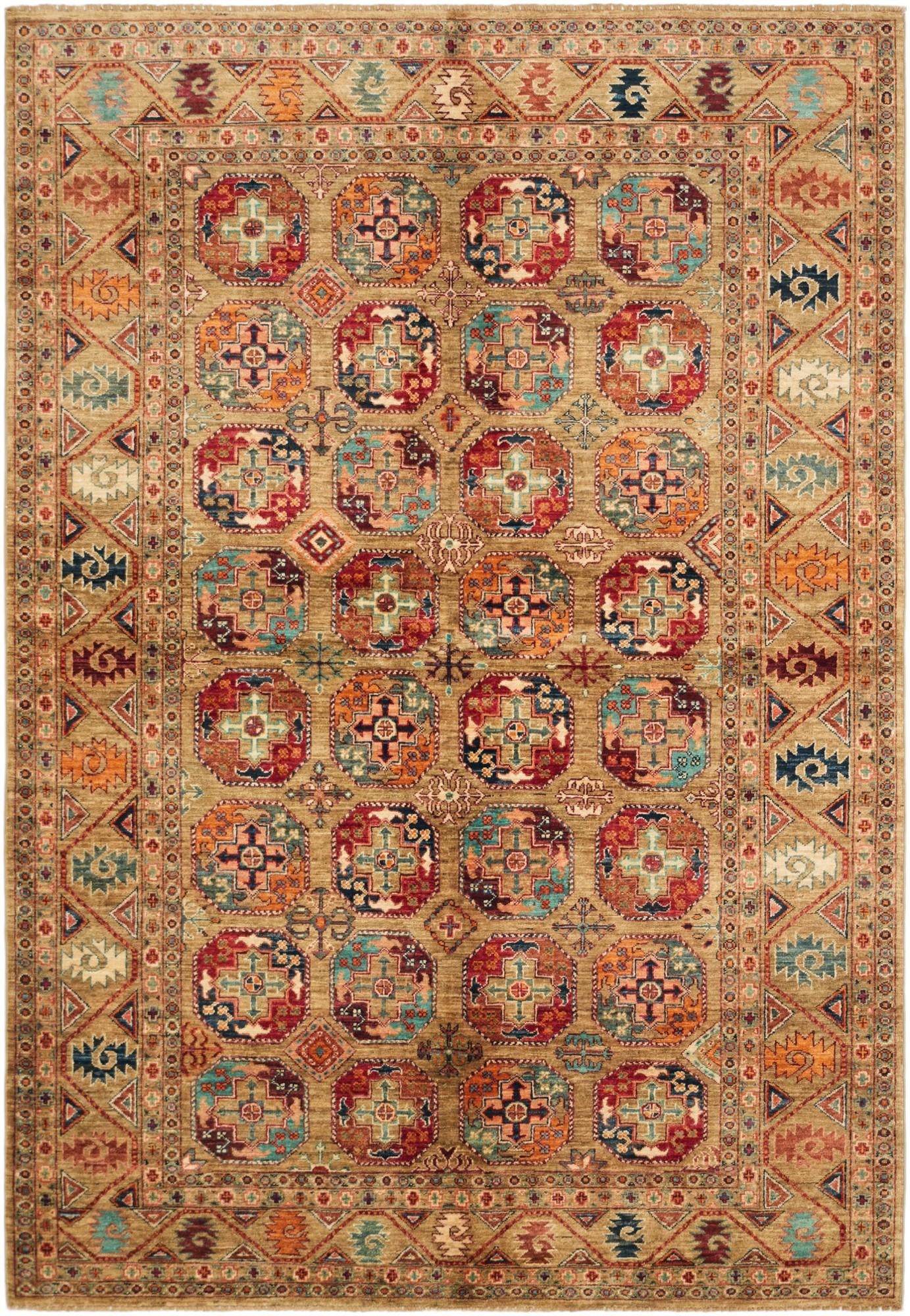 5' 9 x 8' 4 Hand Knotted Ariana Ziegler Rug