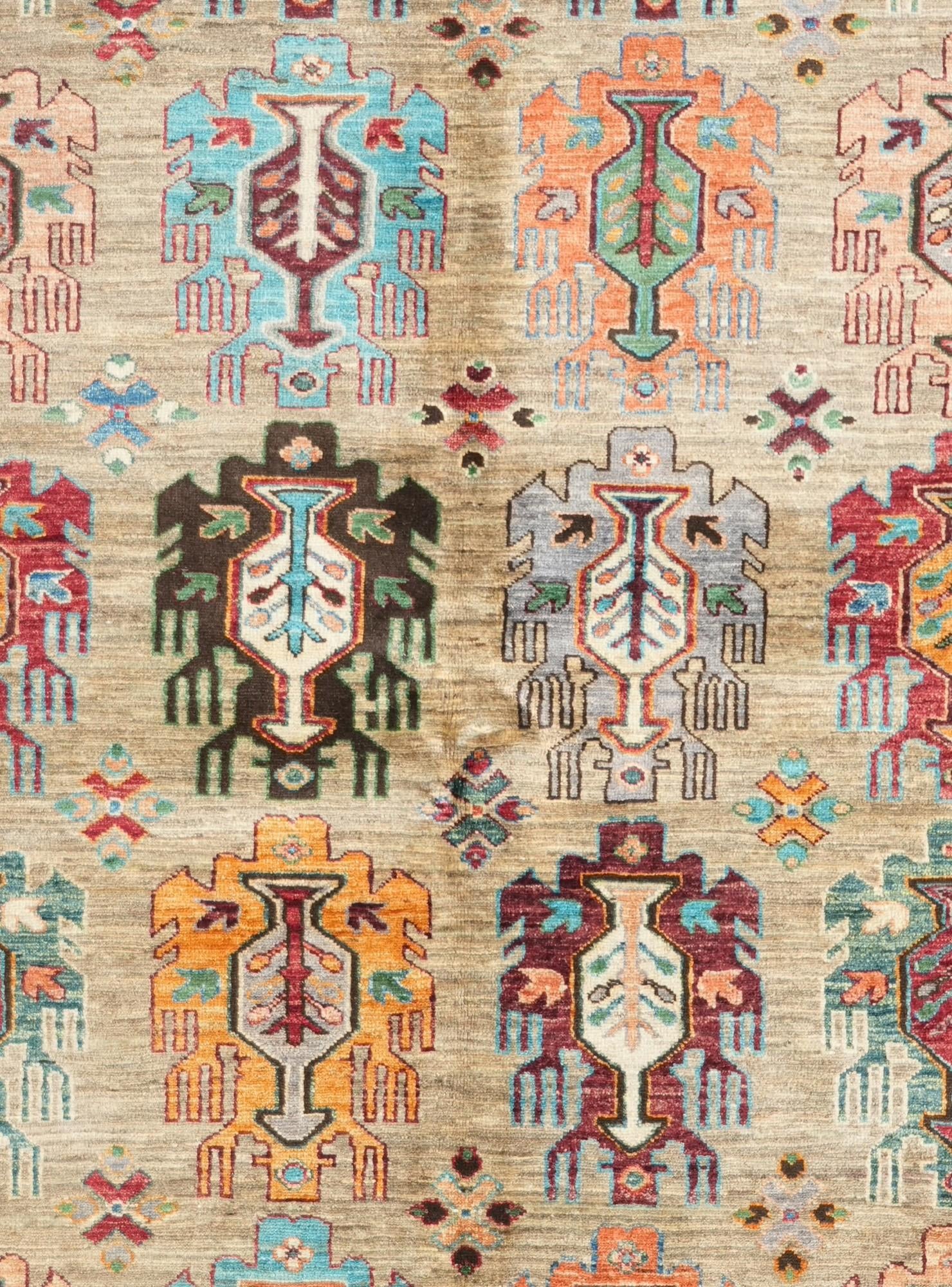 5' 10 x 7' 8 Hand Knotted Ariana Ziegler Rug