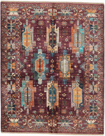 5' 10 x 7' 6 Hand Knotted Ariana Ziegler Rug