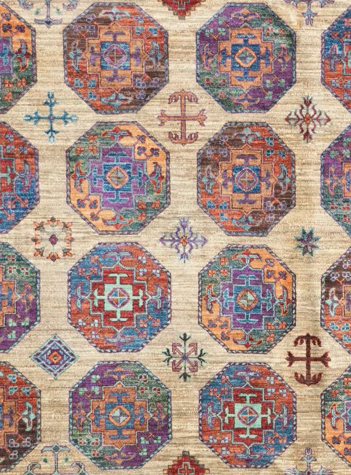 6' 11 x 10' 2 Hand Knotted Ariana Ziegler Rug