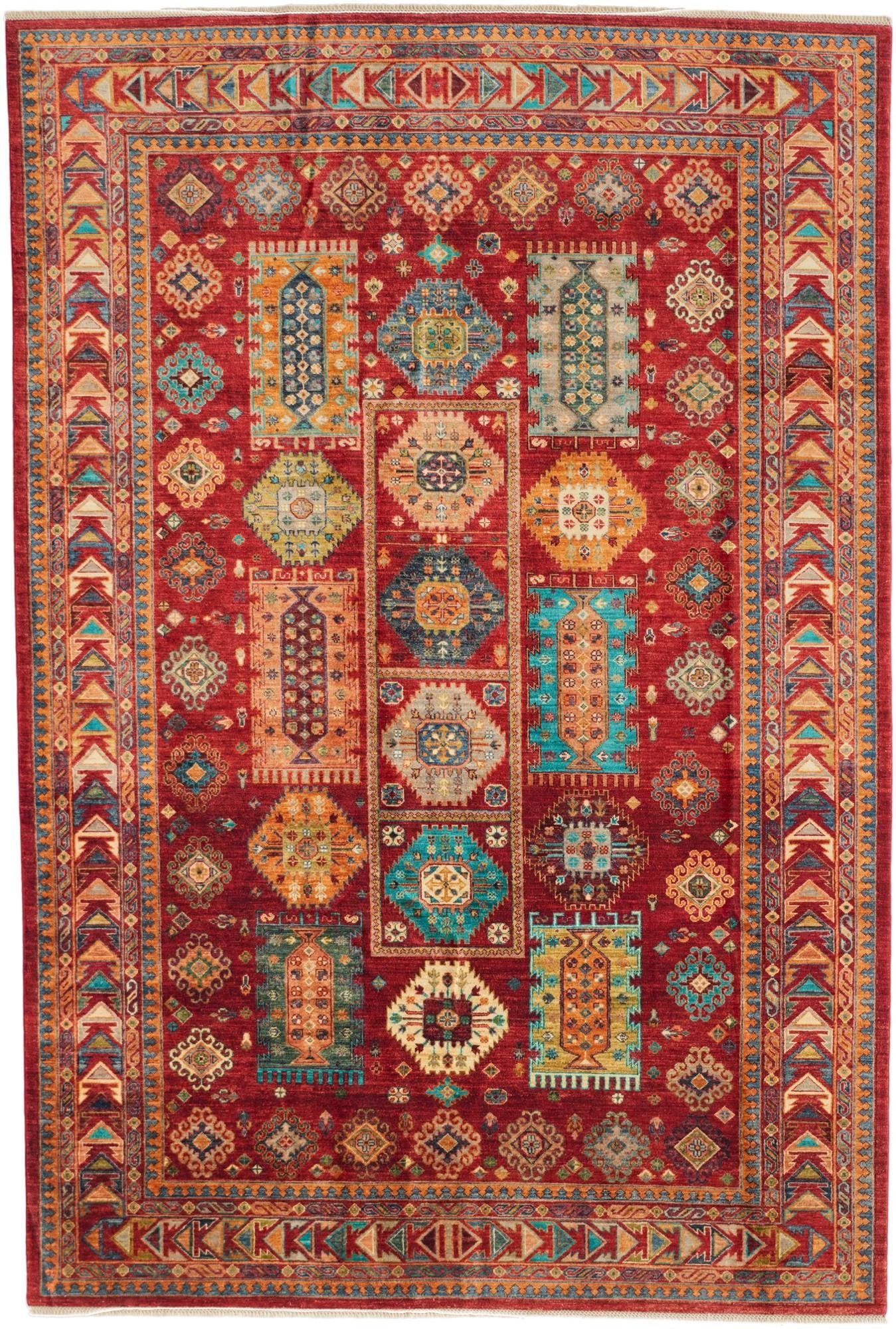 7' 1 x 10' 6 Hand Knotted Ariana Ziegler Rug