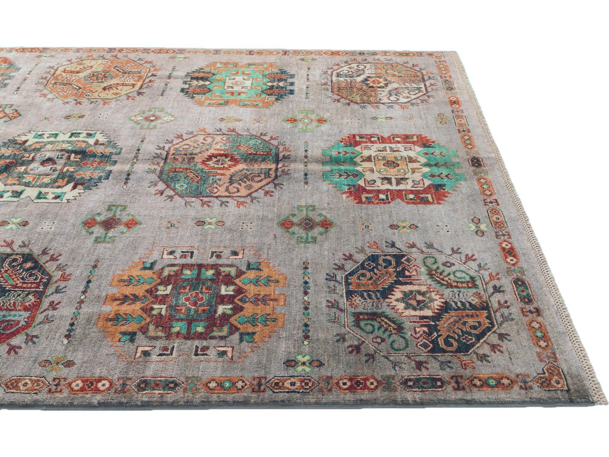 5' 10 x 8' 2 Hand Knotted Ariana Ziegler Rug
