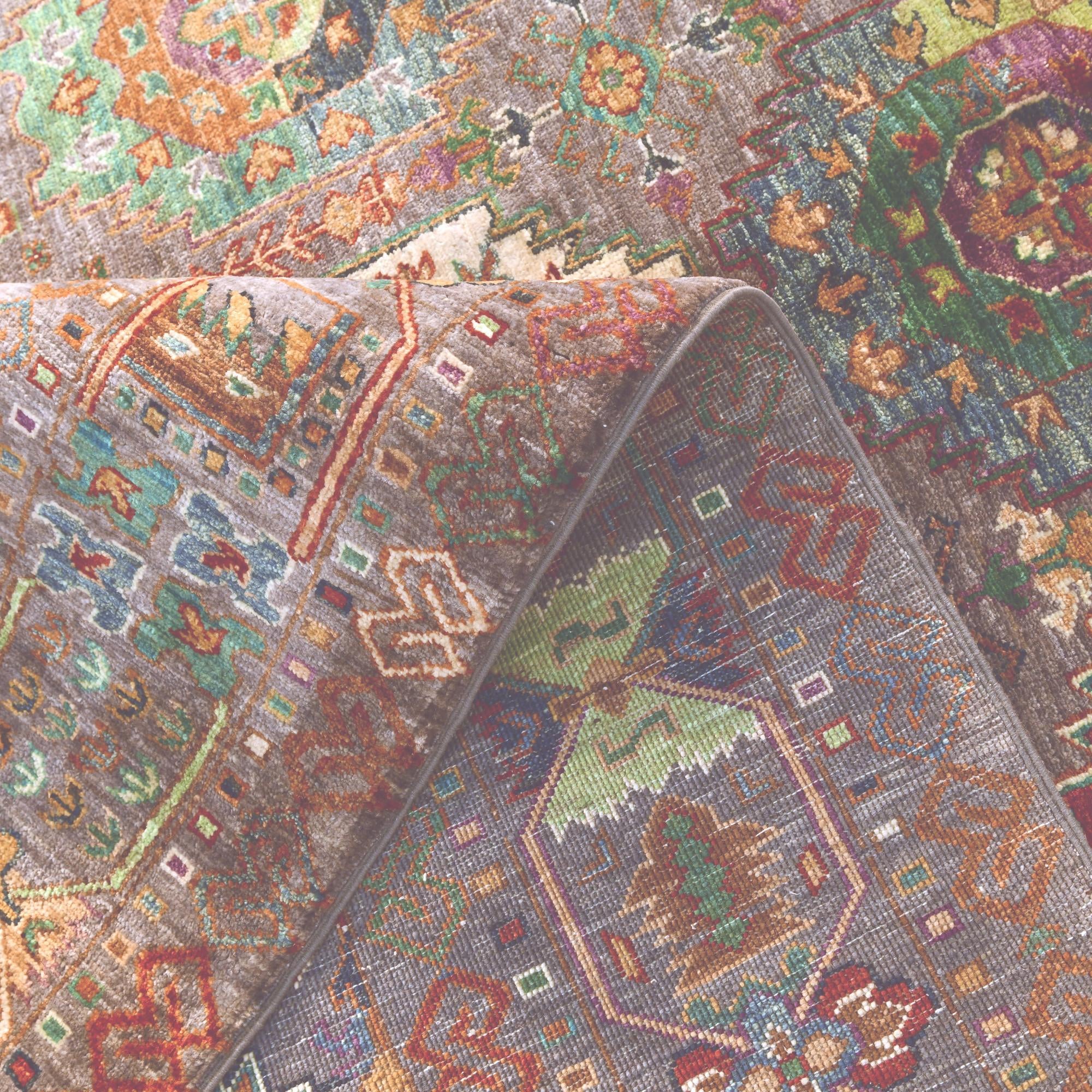 6' 1 x 8' 4 Hand Knotted Ariana Ziegler Rug