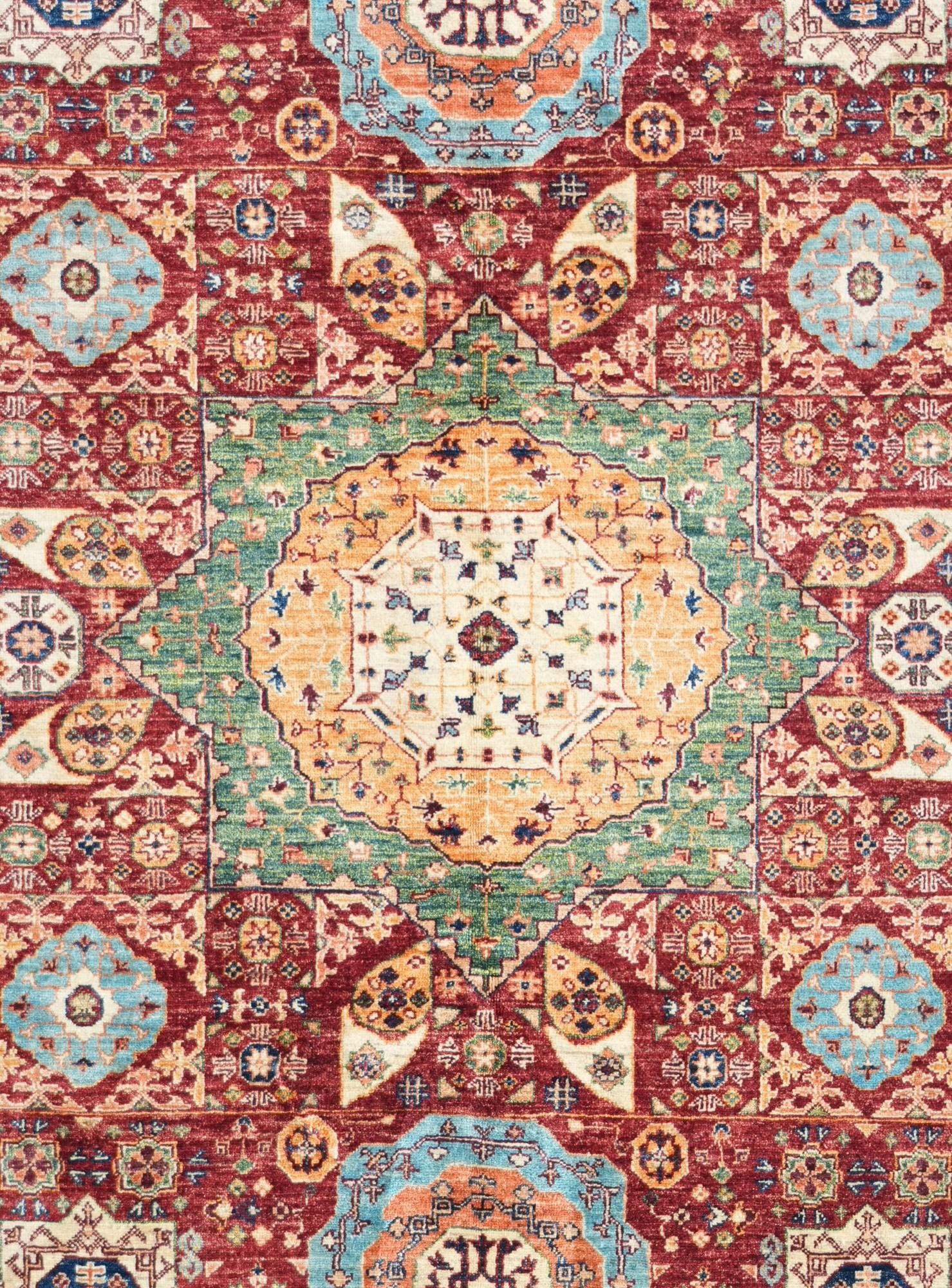 5' 9 x 8' Hand Knotted Ariana Ziegler Rug
