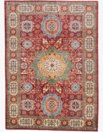 5' 9 x 8' Hand Knotted Ariana Ziegler Rug