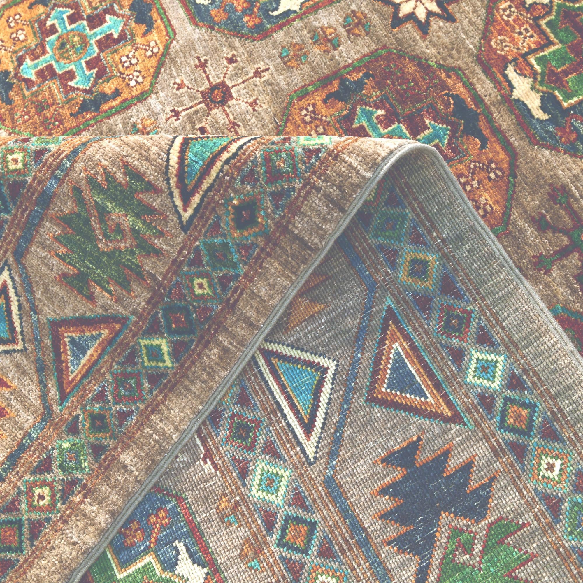 7' x 10' Hand Knotted Ariana Ziegler Rug