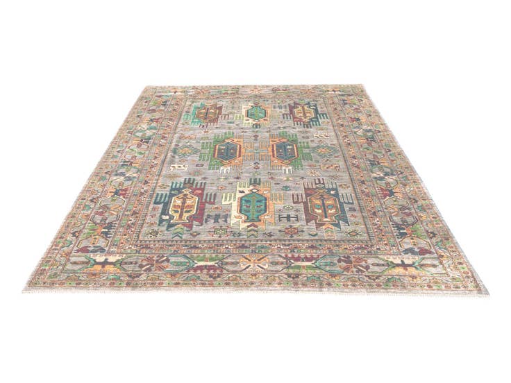 Detail image of 7' x 9' 10 Hand Knotted Ariana Ziegler Rug