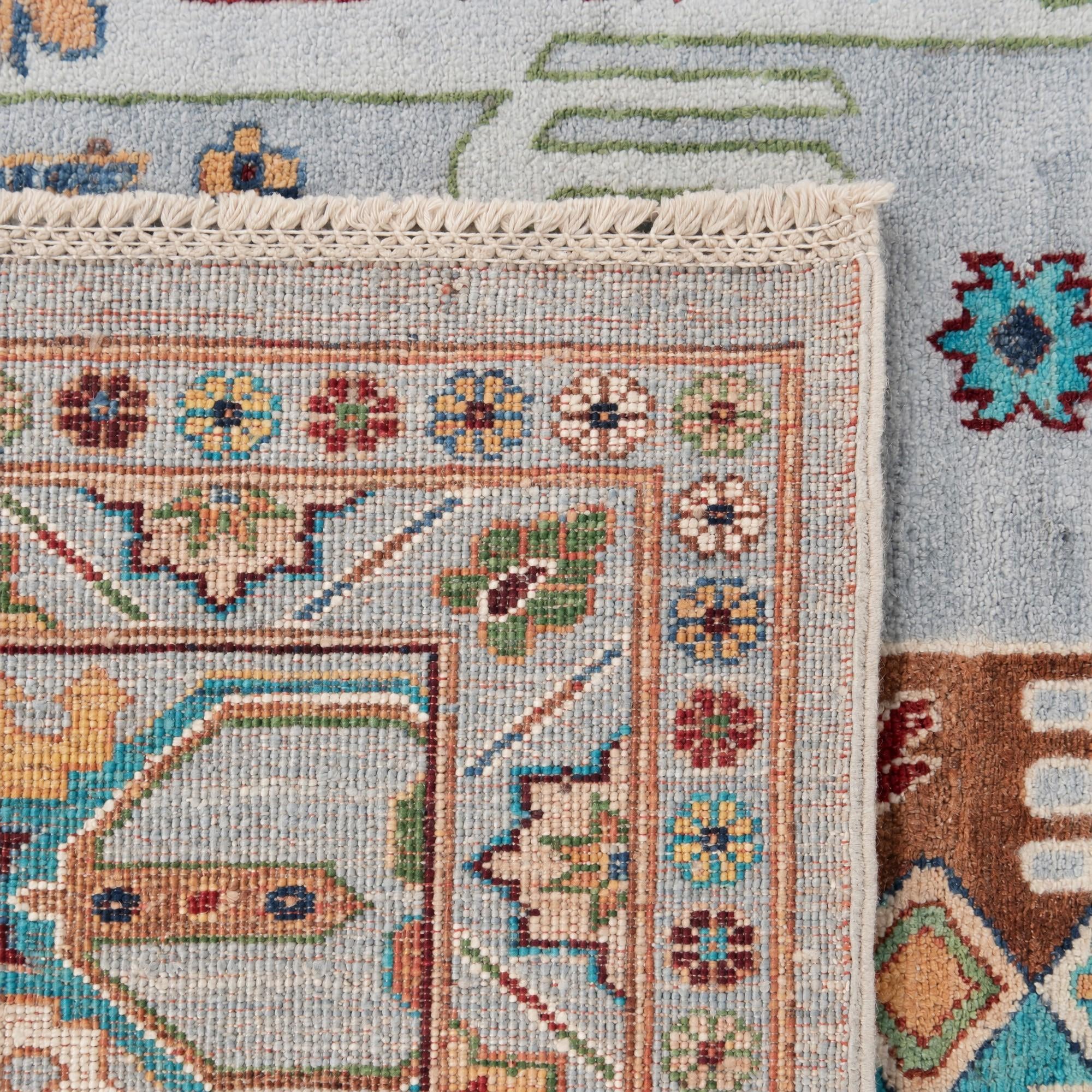 215cm x 300cm Hand Knotted Ariana Ziegler Rug