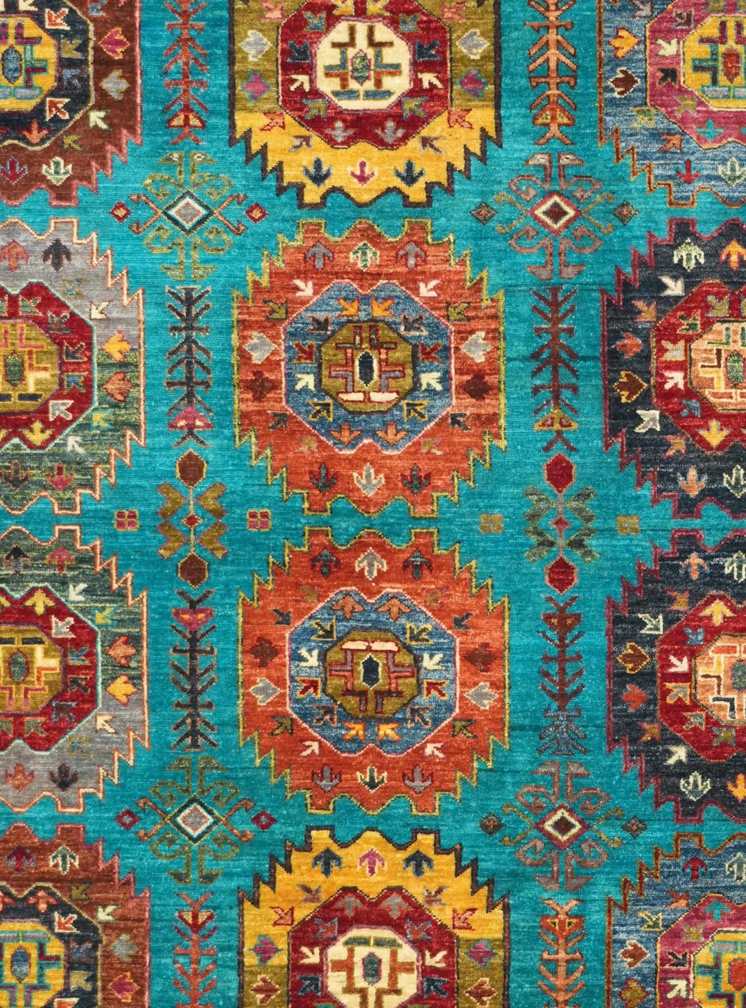 7' 3 x 10' 1 Hand Knotted Ariana Ziegler Rug
