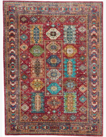 7' 1 x 9' 7 Hand Knotted Ariana Ziegler Rug