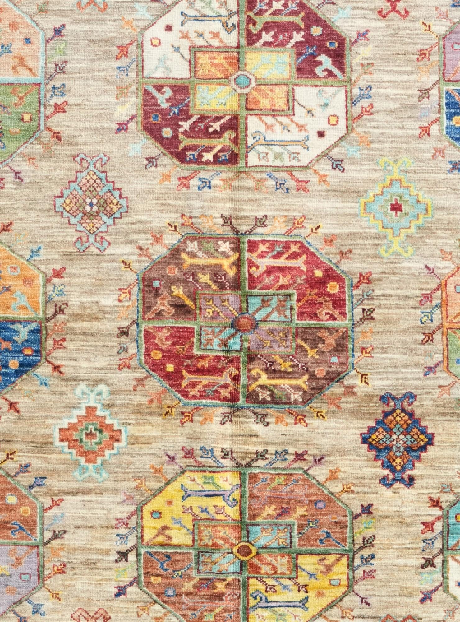 5' 9 x 7' 11 Hand Knotted Ariana Ziegler Rug