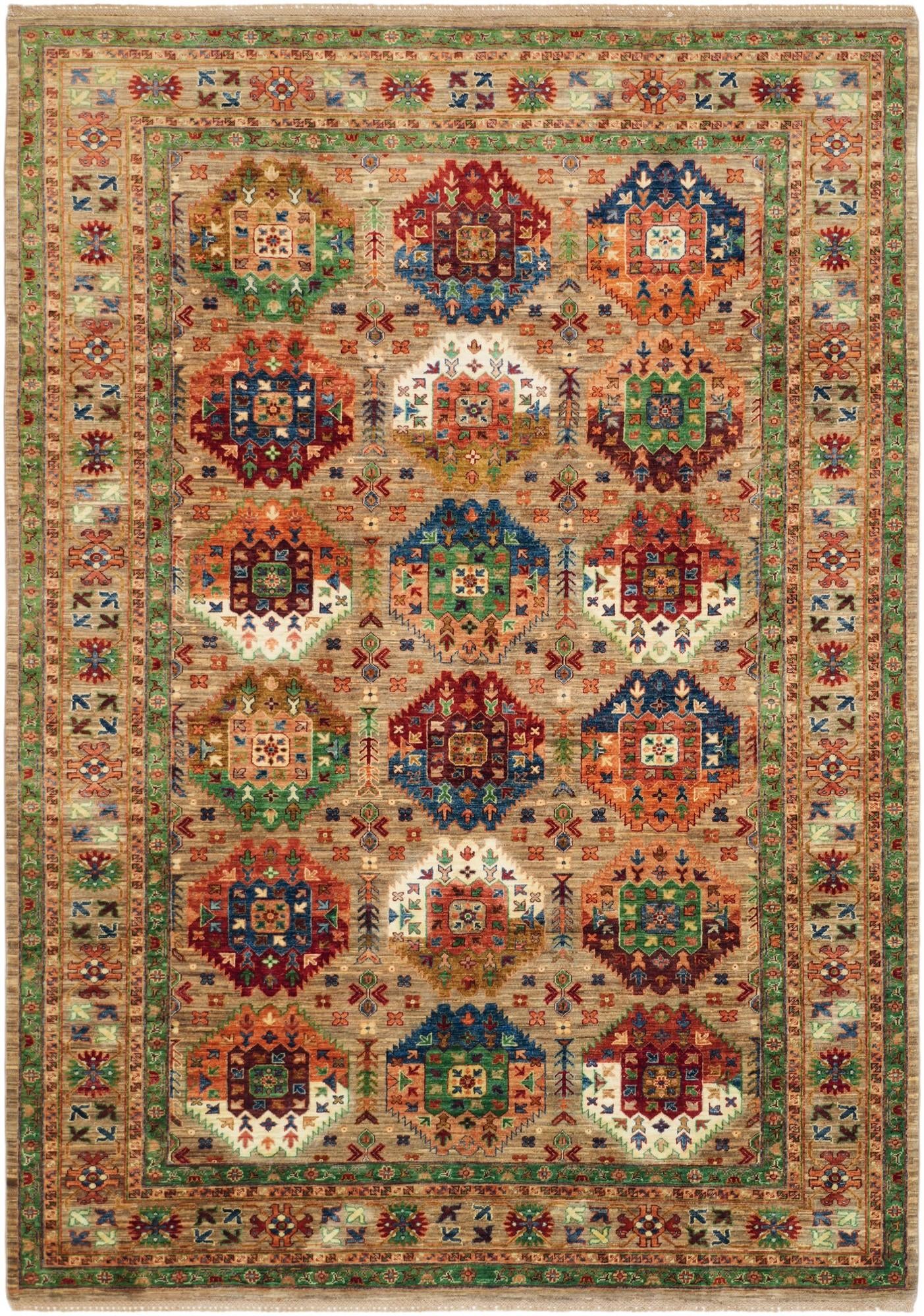 7' 3 x 10' 4 Hand Knotted Ariana Ziegler Rug