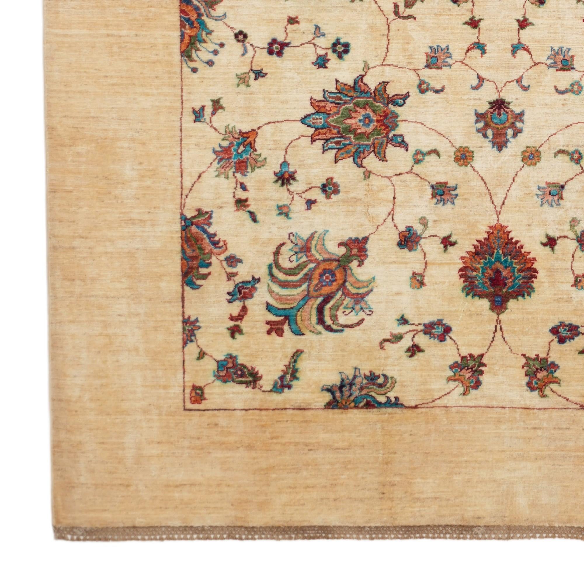 6' 7 x 9' 10 Hand Knotted Ariana Ziegler Rug