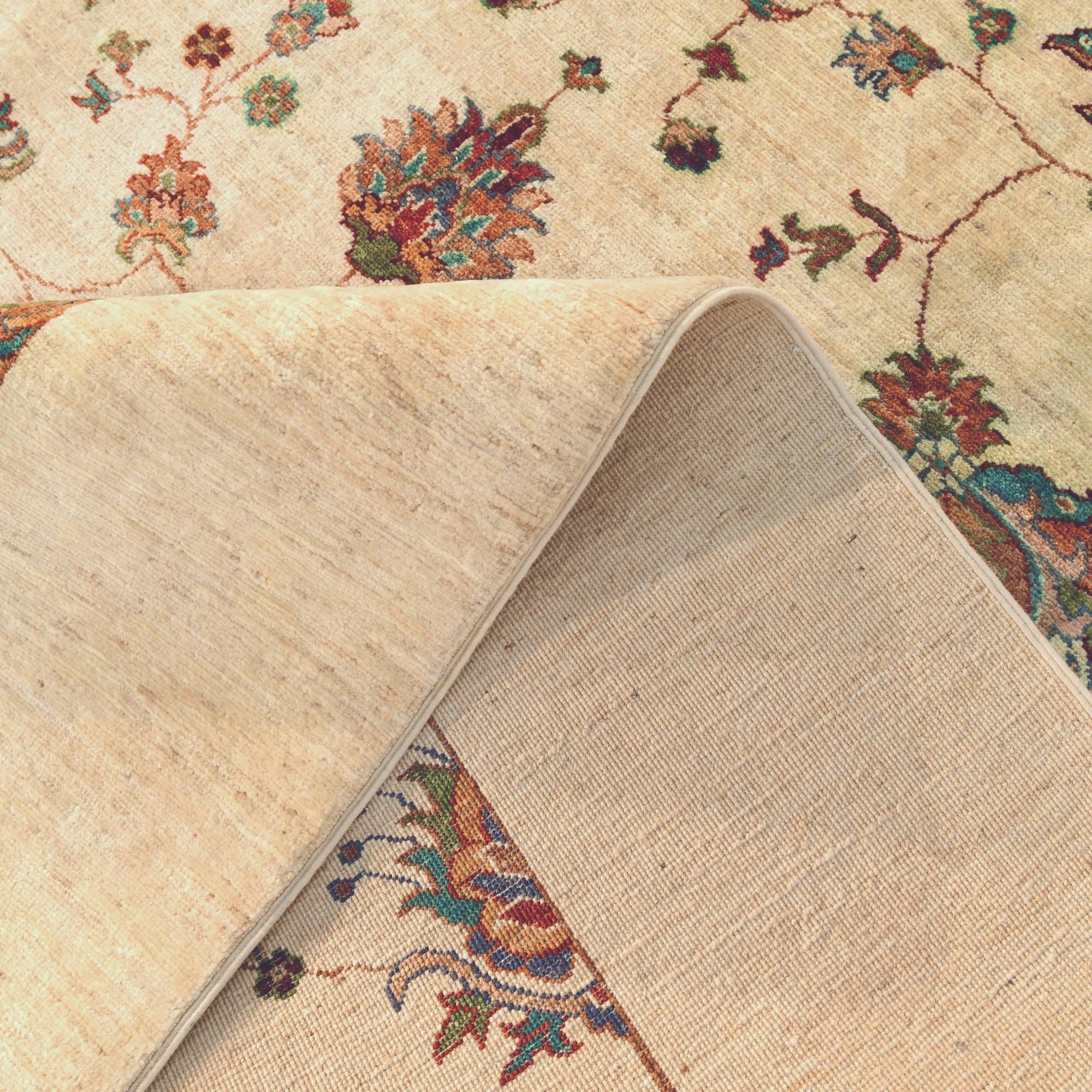6' 7 x 9' 10 Hand Knotted Ariana Ziegler Rug