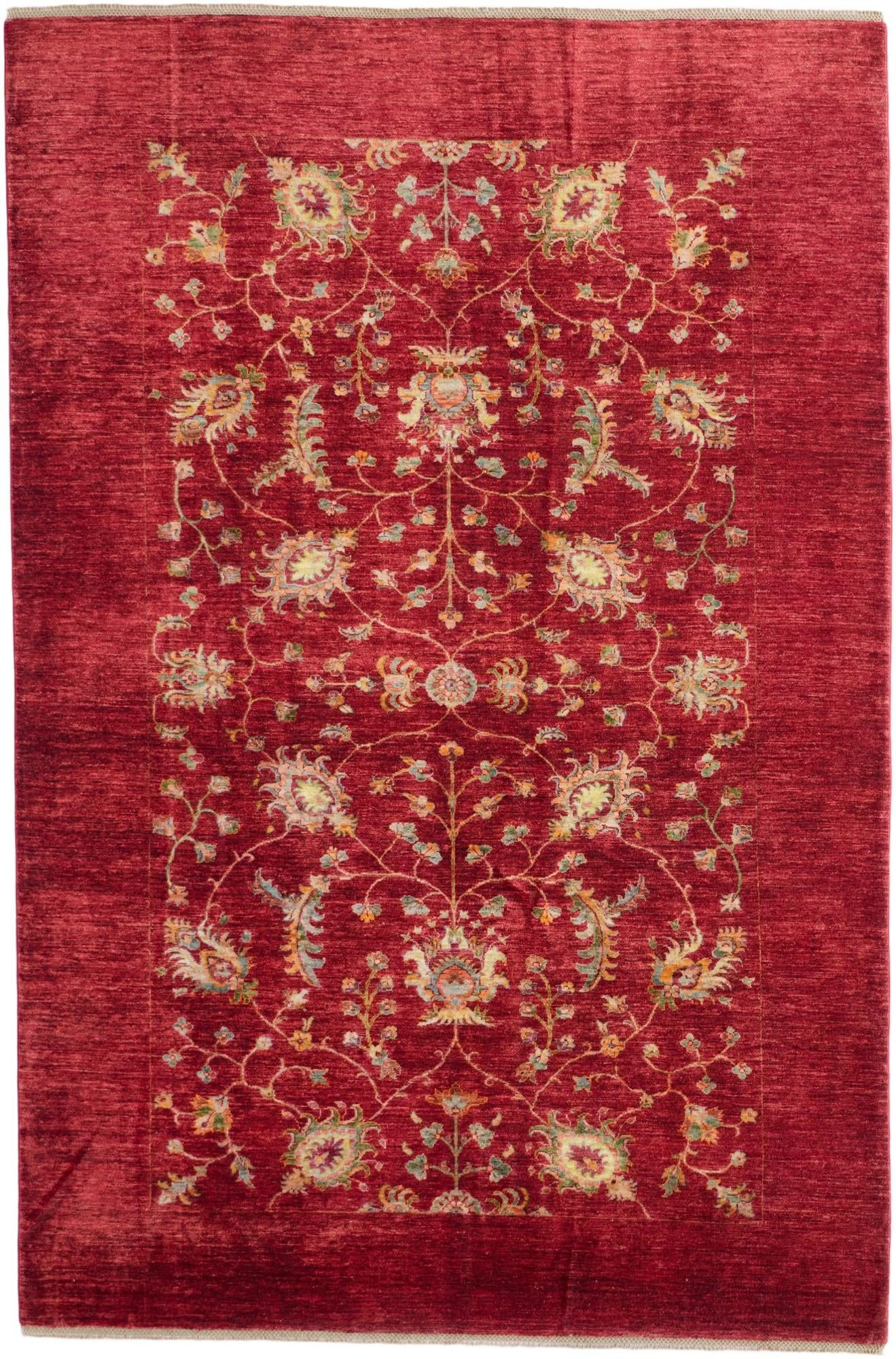 6' 9 x 10' 3 Hand Knotted Ariana Ziegler Rug